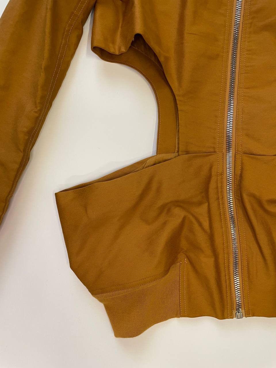 Rick Owens × Rick Owens Drkshdw DRKSHDW by Rick Owens Shred Flight Bomber Jacket (0447) Size US S / EU 44-46 / 1 - 4 Thumbnail