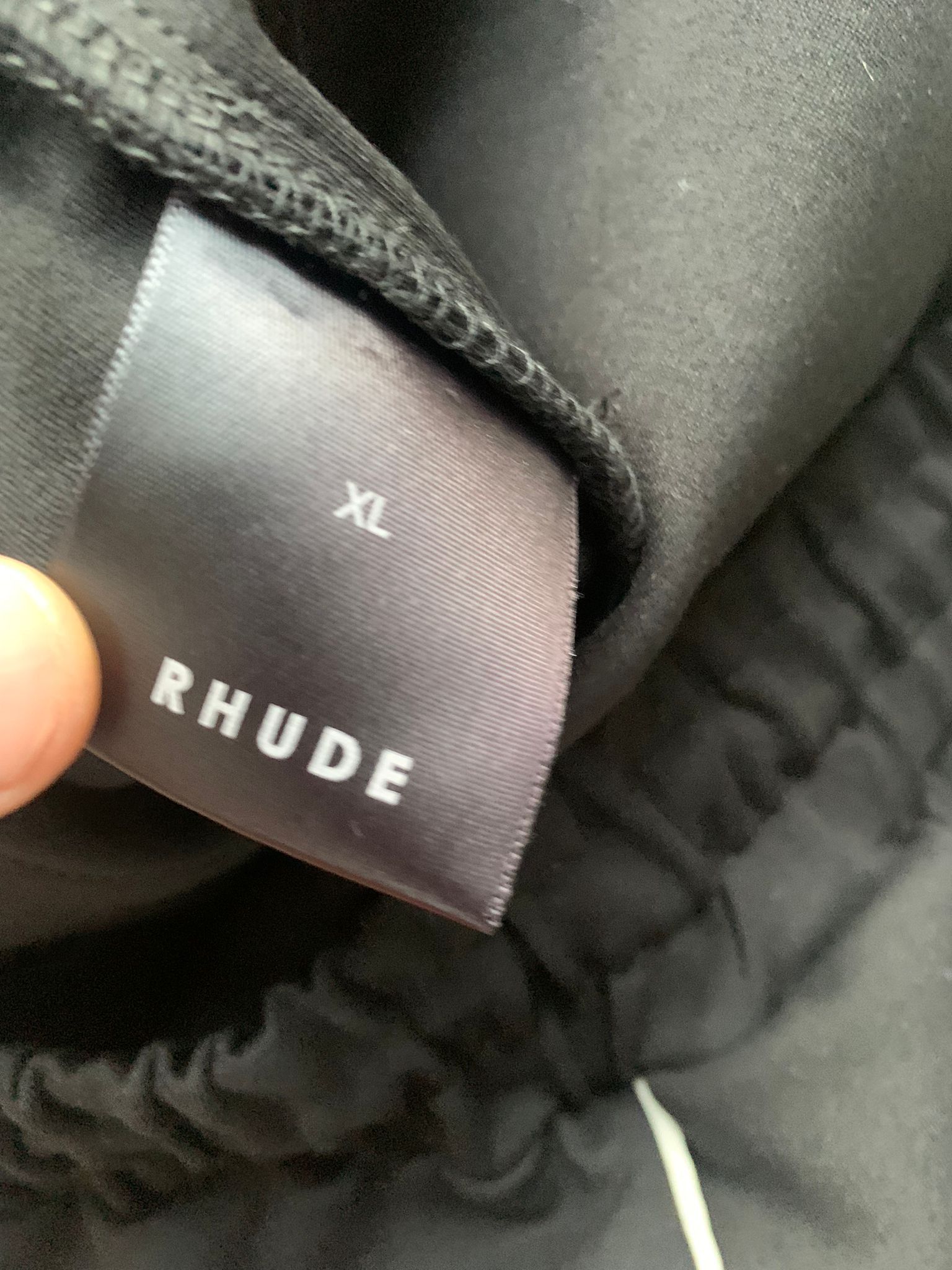 Rhude Drawstring Pants in Black color Size US 32 / EU 48 - 12 Thumbnail