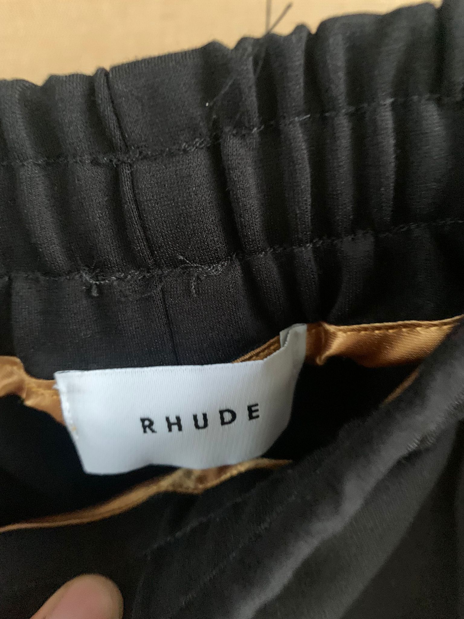 Rhude Drawstring Pants in Black color Size US 32 / EU 48 - 11 Thumbnail