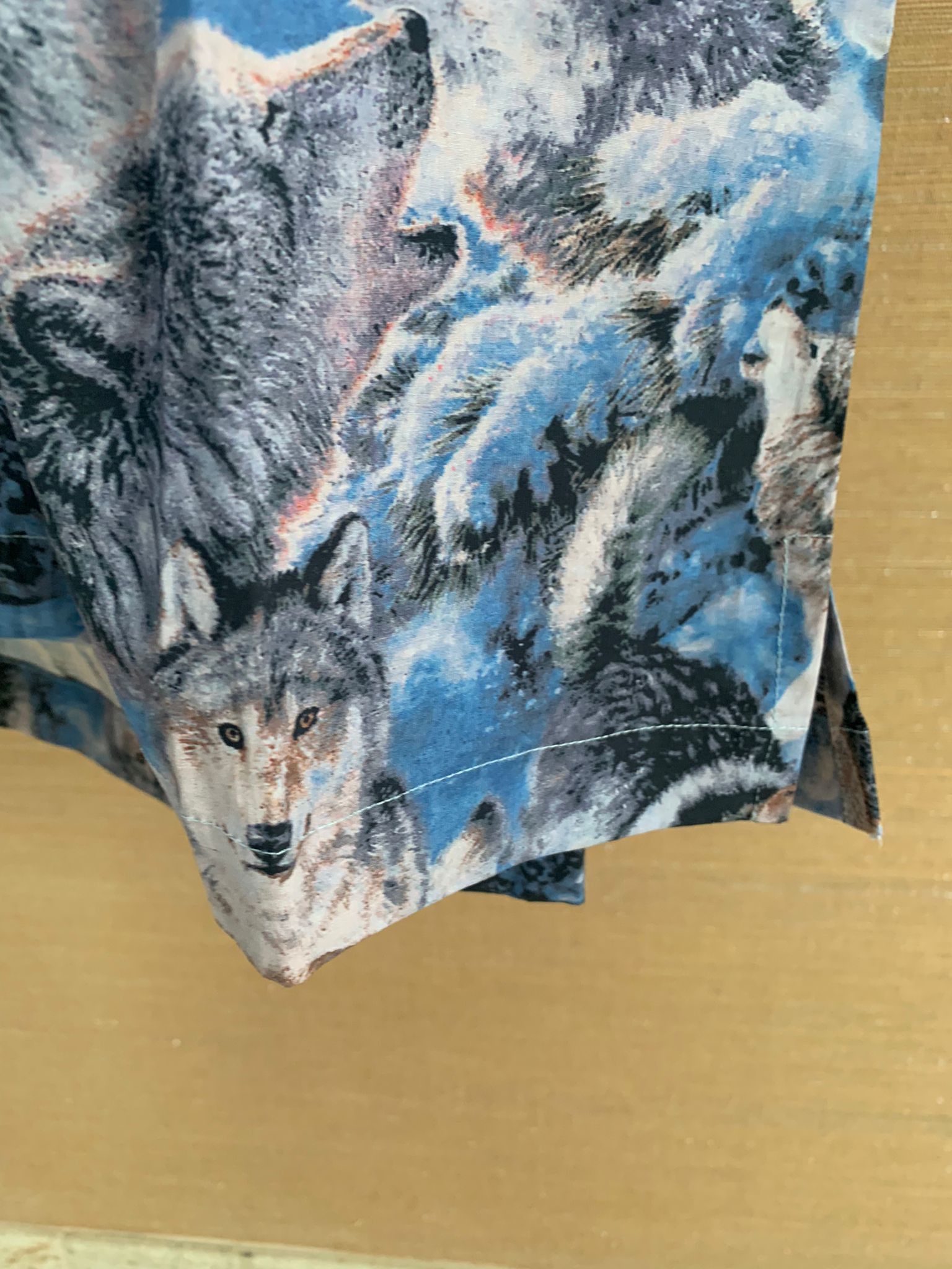 Rhude Wolves SS Button Up in Wolves Print Size US S / EU 44-46 / 1 - 8 Thumbnail