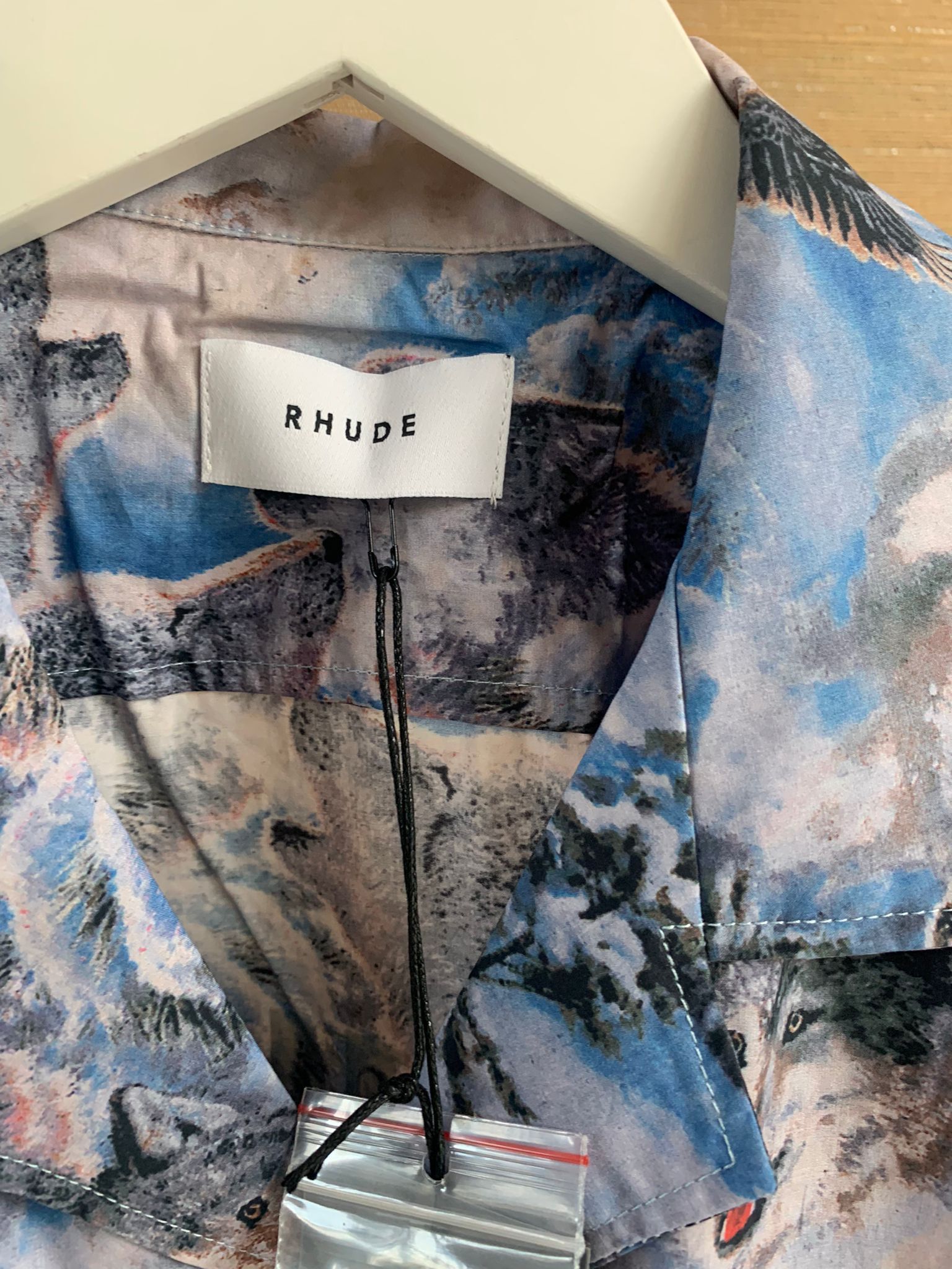 Rhude Wolves SS Button Up in Wolves Print Size US S / EU 44-46 / 1 - 7 Thumbnail