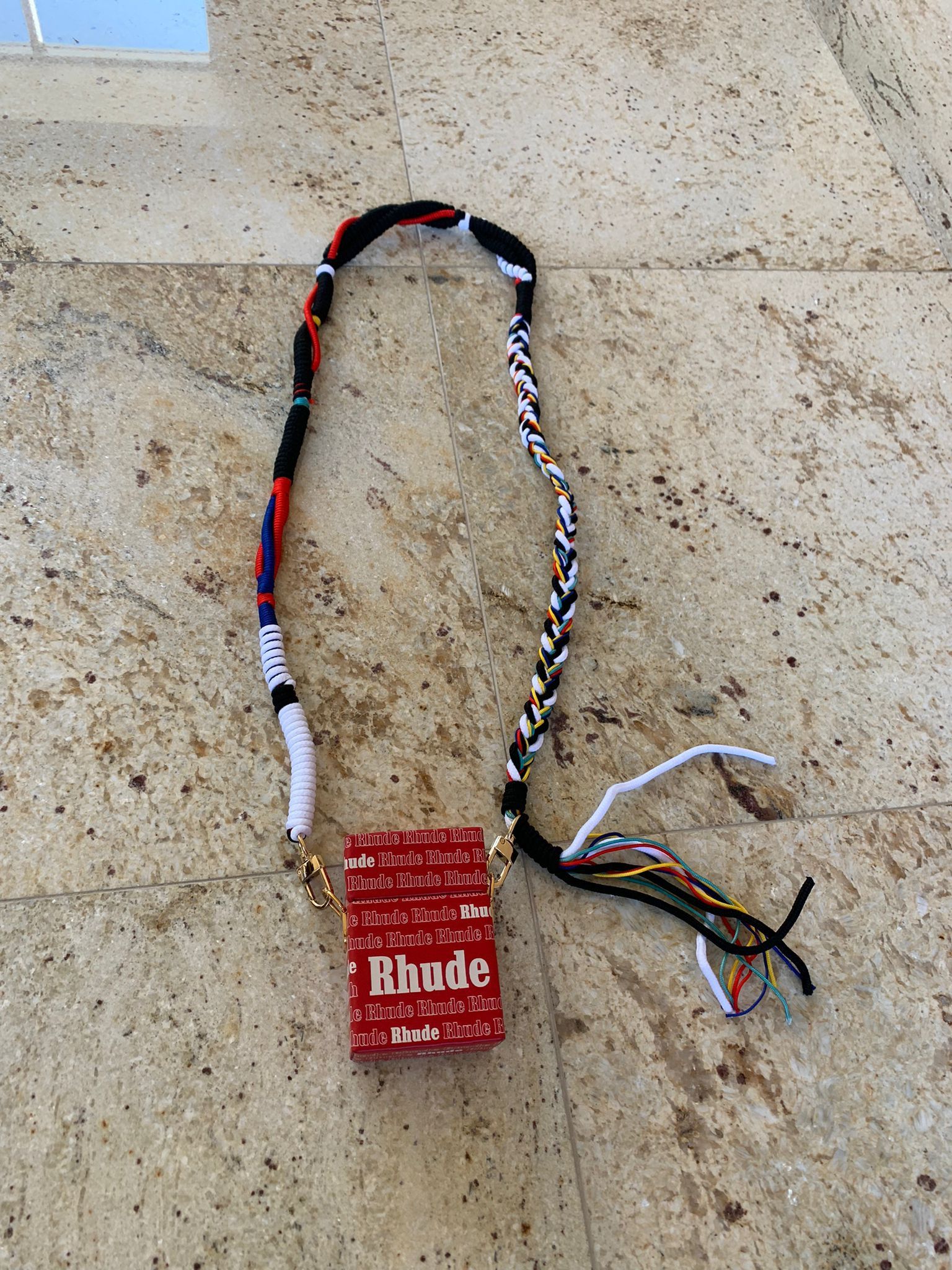 Rhude Small Cig Bag 4 in Red Size ONE SIZE - 2 Thumbnail