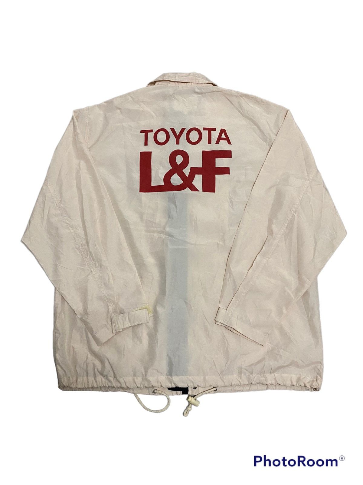 Vintage Vintage Toyota L&F Biglogo Light Jacket Size US L / EU 52-54 / 3 - 1 Thumbnail