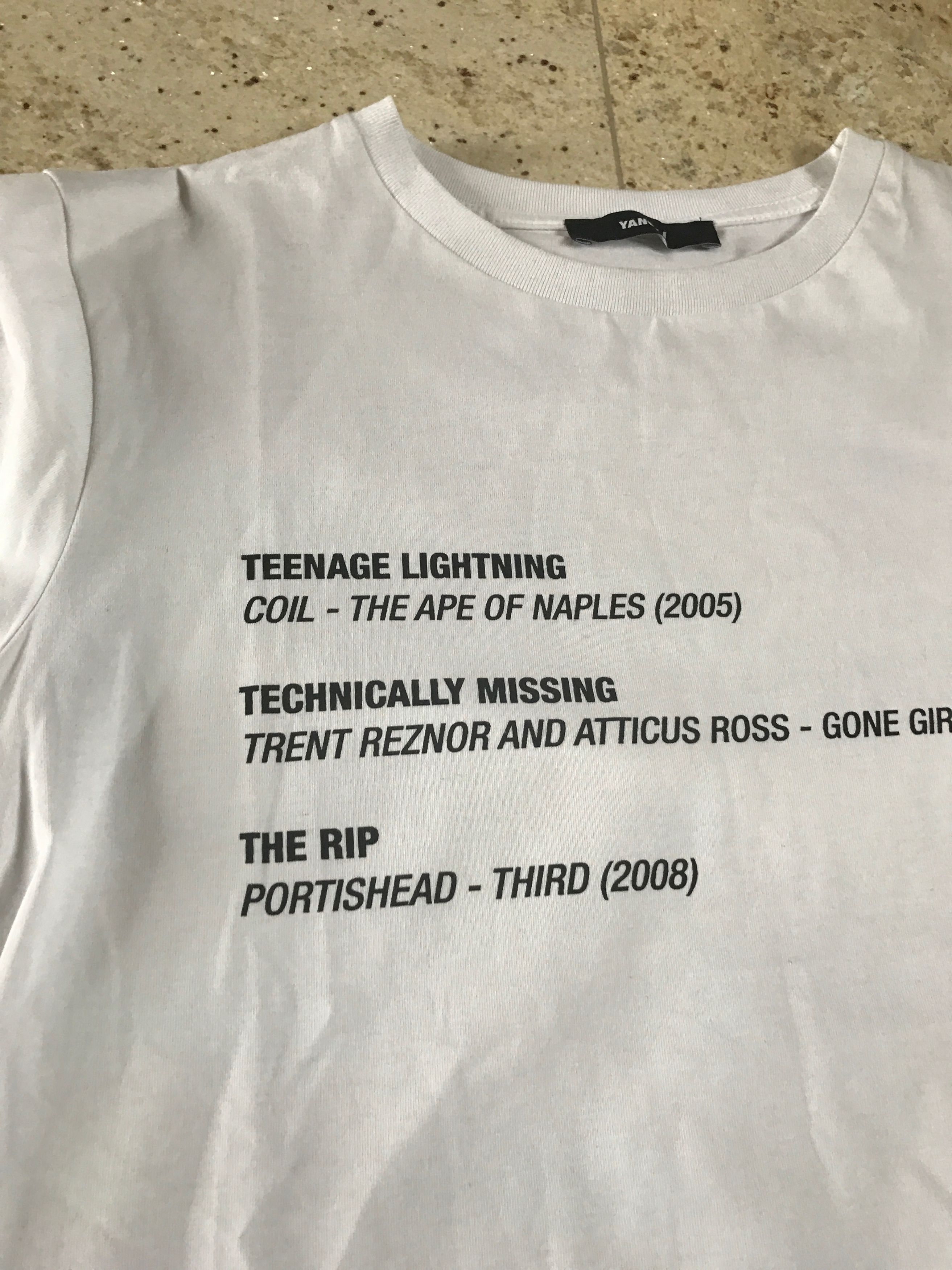 Yang Li Show Music Tee Size US XS / EU 42 / 0 - 4 Thumbnail