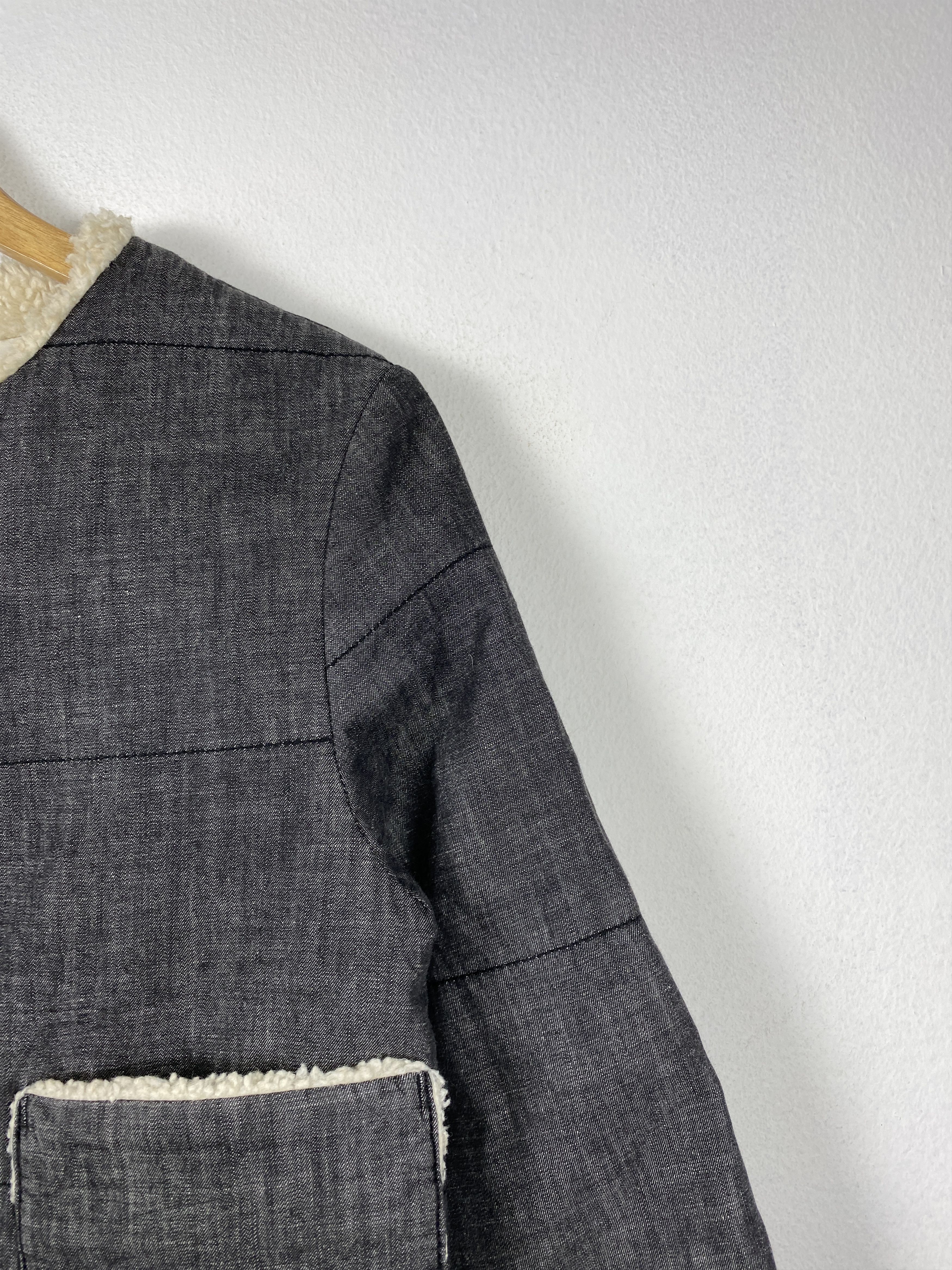 Japanese Brand Vintage The 1st Floor Puffer Button Up Long Jacket J1240 Size 3XL / US 20-22 - 3 Thumbnail