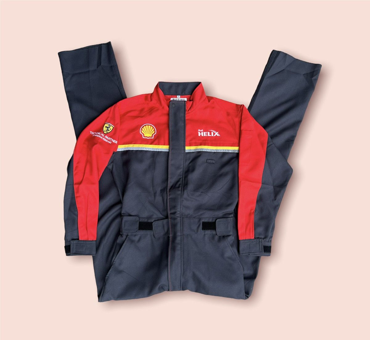 Ferrari × Gear for Sports RARE SHELL FERRARI TECHNICAL COVERALL LS Size US 31 - 14 Thumbnail
