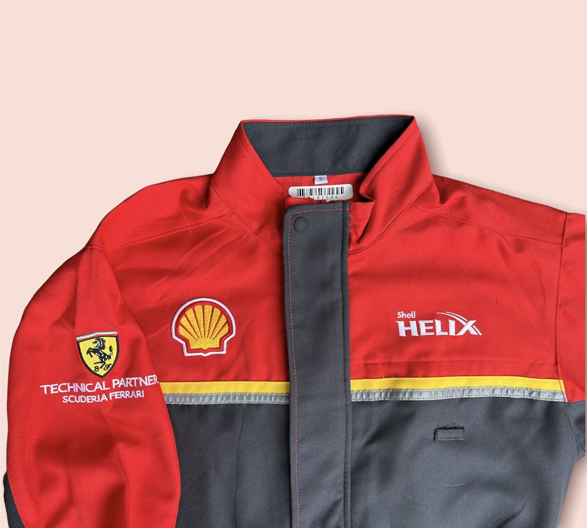 Ferrari × Gear for Sports RARE SHELL FERRARI TECHNICAL COVERALL LS Size US 31 - 2 Thumbnail