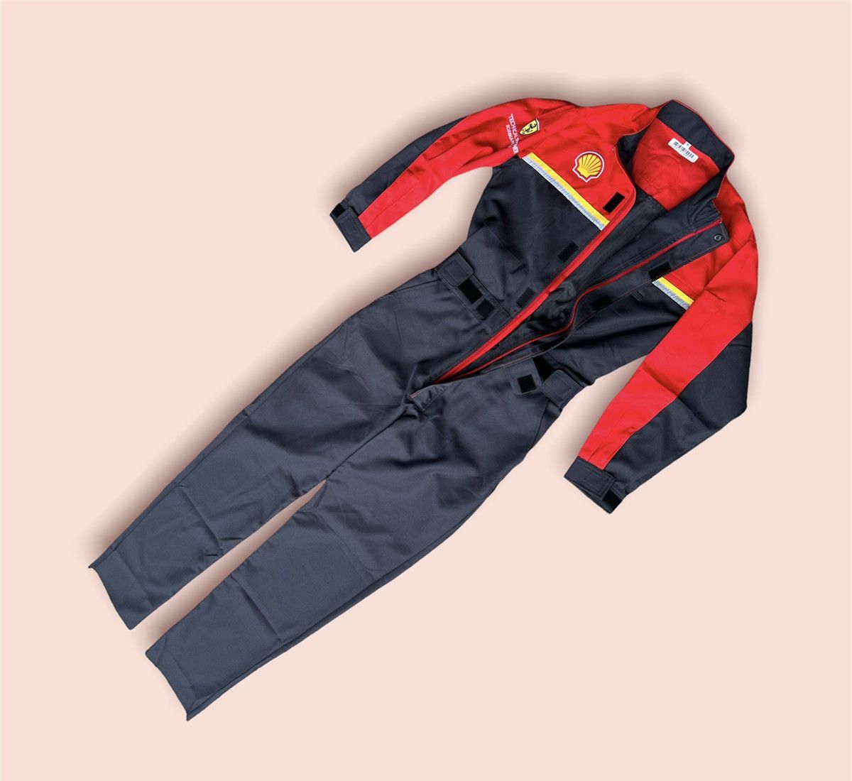 Ferrari × Gear for Sports RARE SHELL FERRARI TECHNICAL COVERALL LS Size US 31 - 4 Thumbnail
