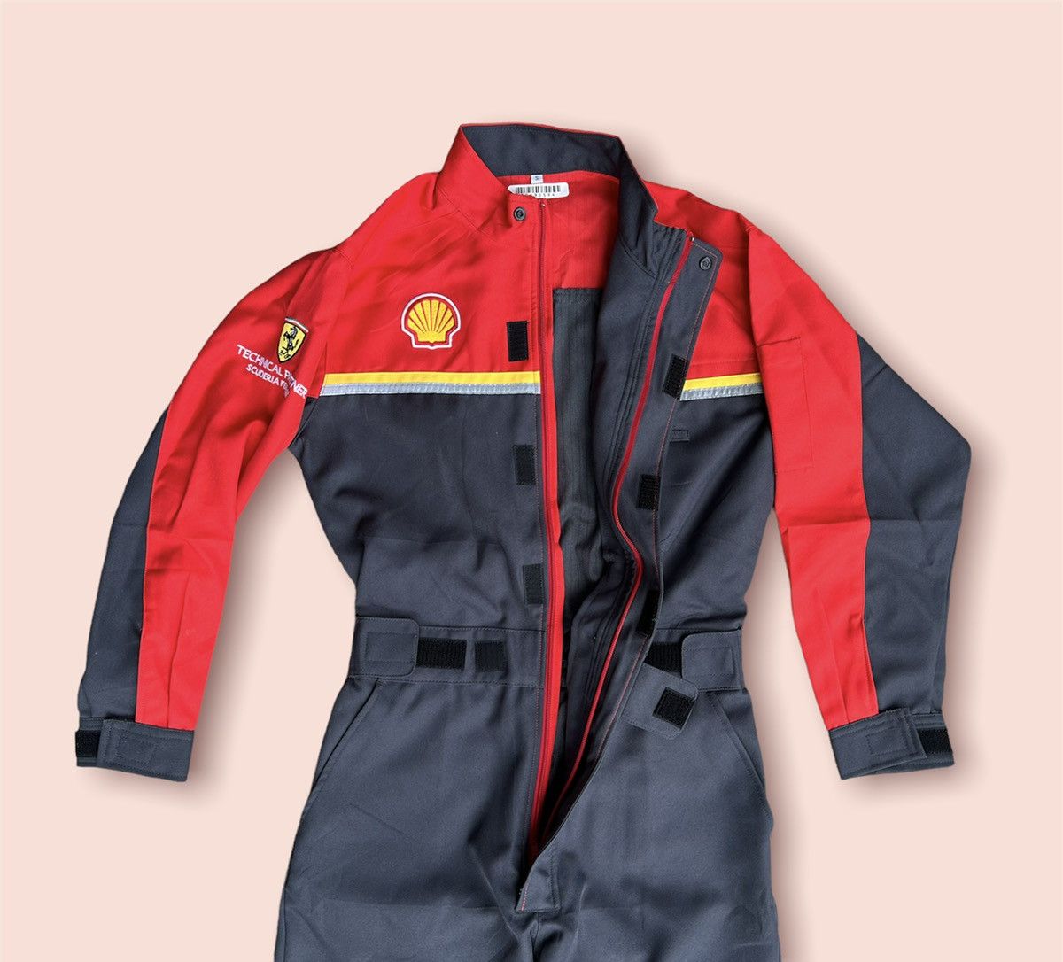 Ferrari × Gear for Sports RARE SHELL FERRARI TECHNICAL COVERALL LS Size US 31 - 3 Thumbnail