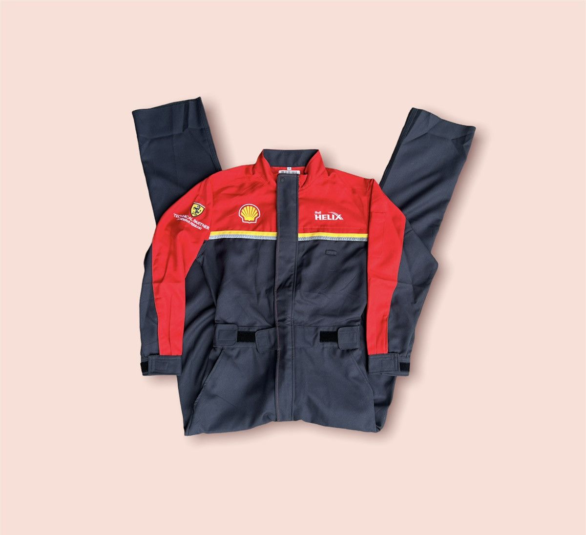 Ferrari × Gear for Sports RARE SHELL FERRARI TECHNICAL COVERALL LS Size US 31 - 1 Thumbnail