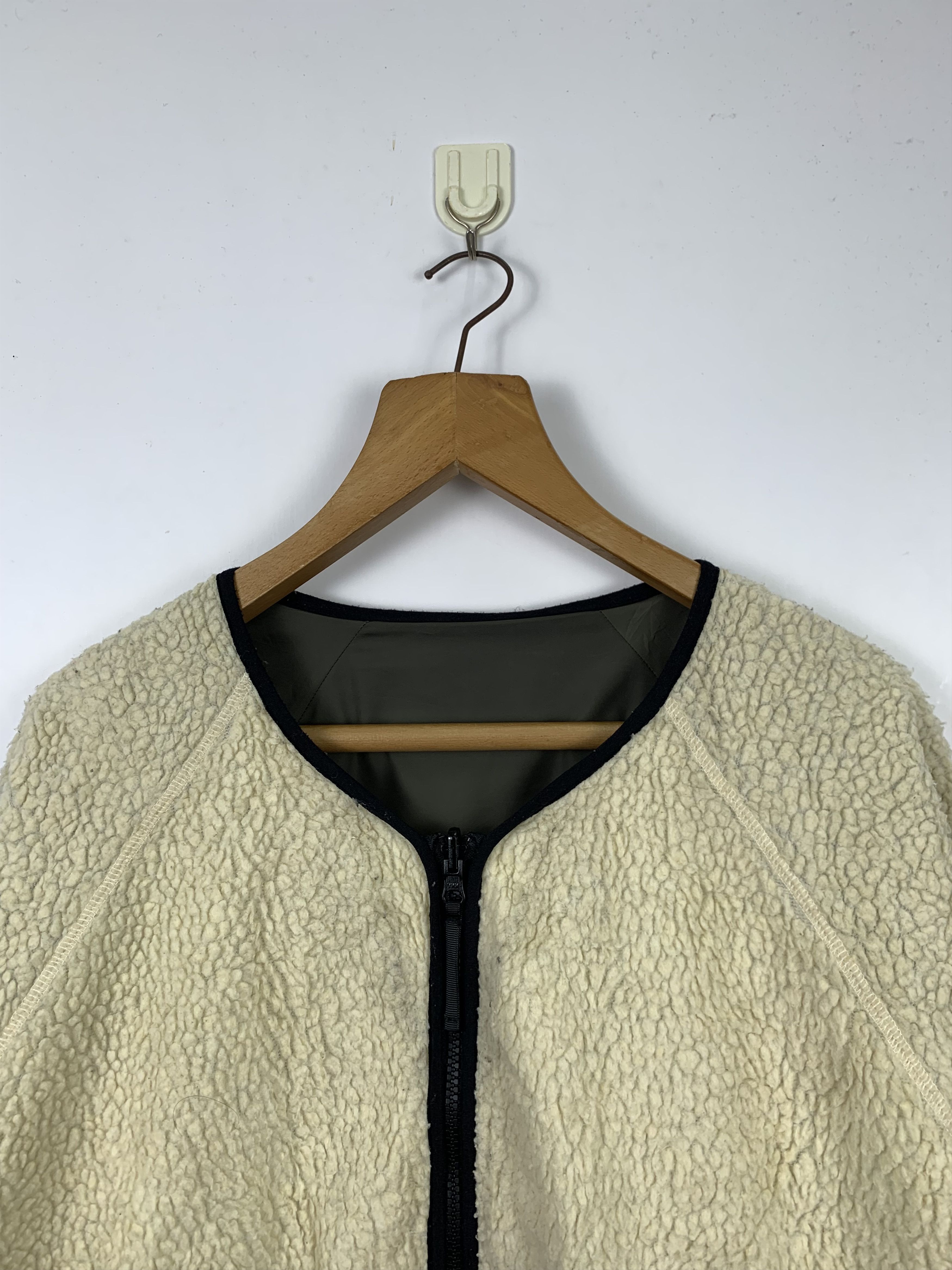 Japanese Brand Vintage KASTANE Reversible Sherpa Jacket Size US L / EU 52-54 / 3 - 8 Thumbnail