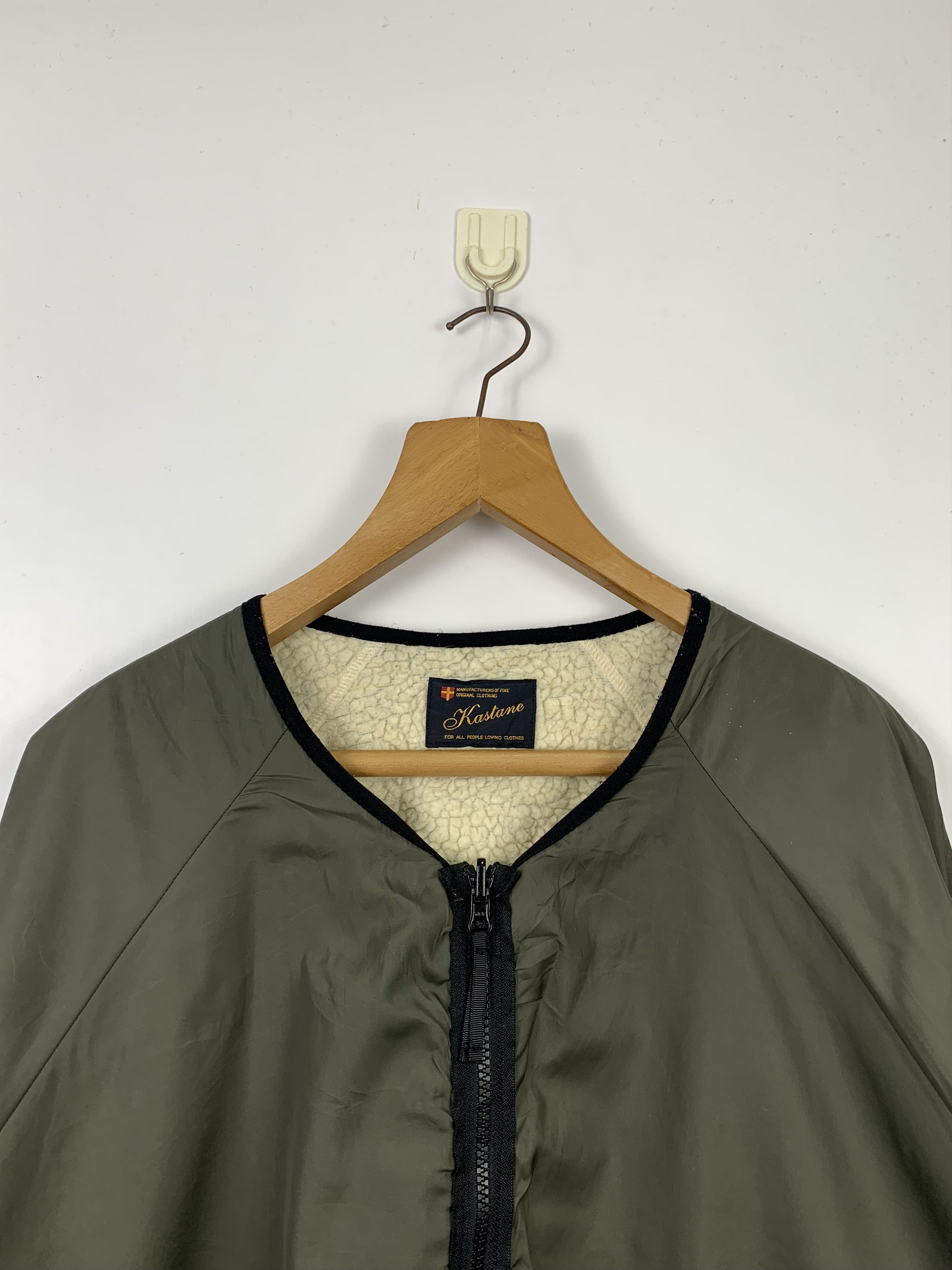 Japanese Brand Vintage KASTANE Reversible Sherpa Jacket Size US L / EU 52-54 / 3 - 2 Thumbnail