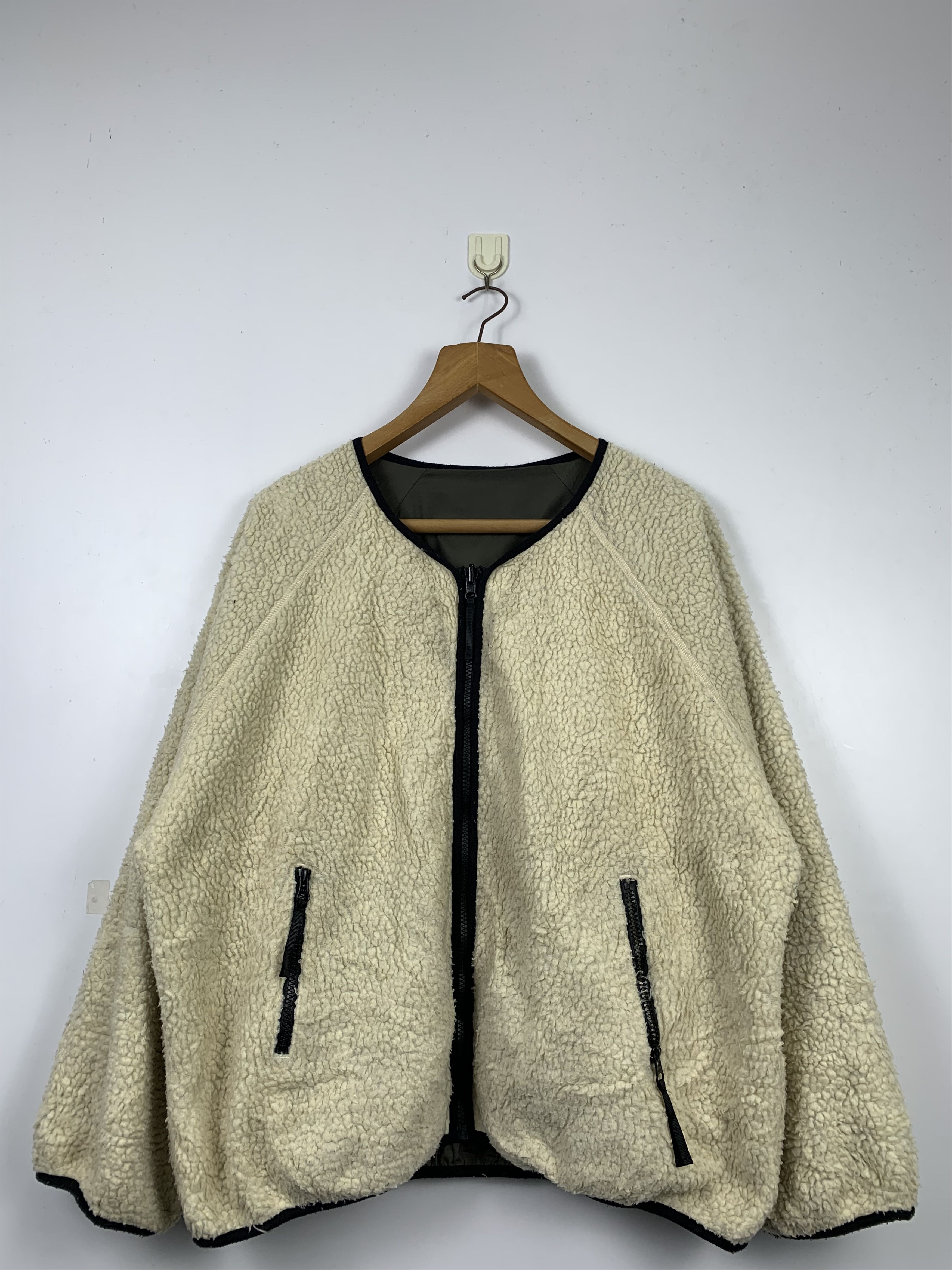 Japanese Brand Vintage KASTANE Reversible Sherpa Jacket Size US L / EU 52-54 / 3 - 7 Thumbnail