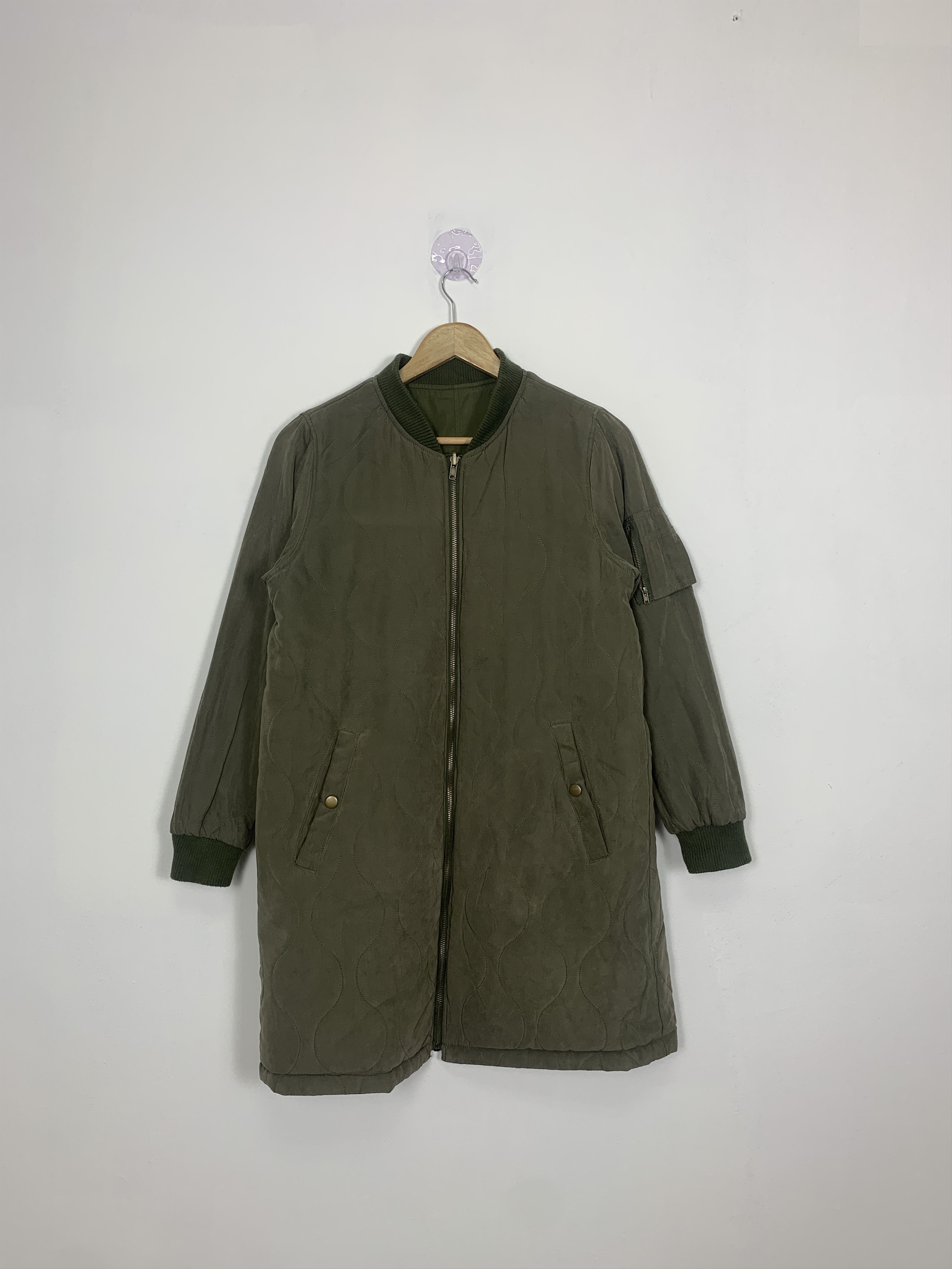 Japanese Brand Vintage JAPANESE BRAND Long Jacket Quilted Lining J0733 Size S / US 4 / IT 40 - 6 Thumbnail