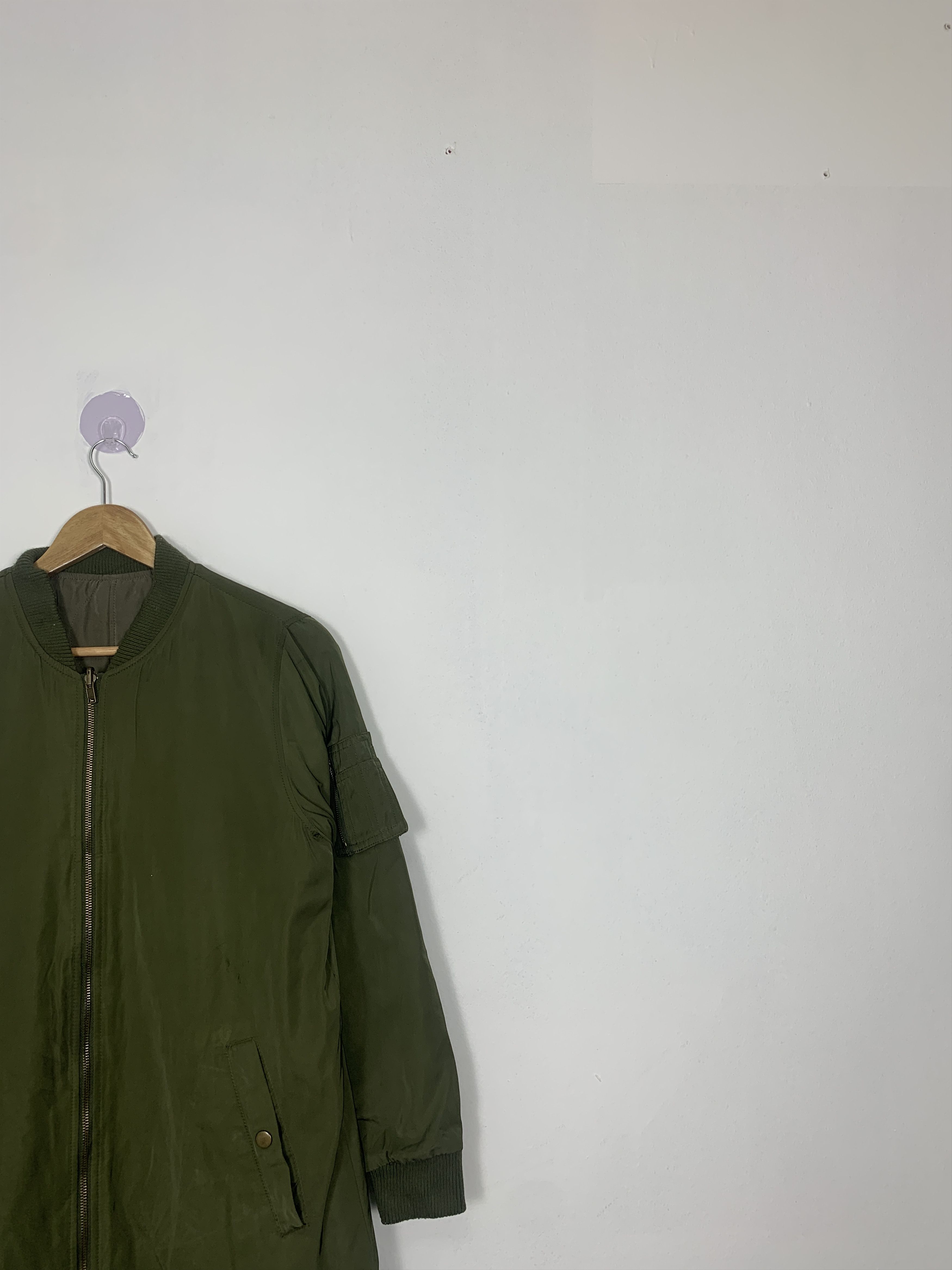 Japanese Brand Vintage JAPANESE BRAND Long Jacket Quilted Lining J0733 Size S / US 4 / IT 40 - 3 Thumbnail