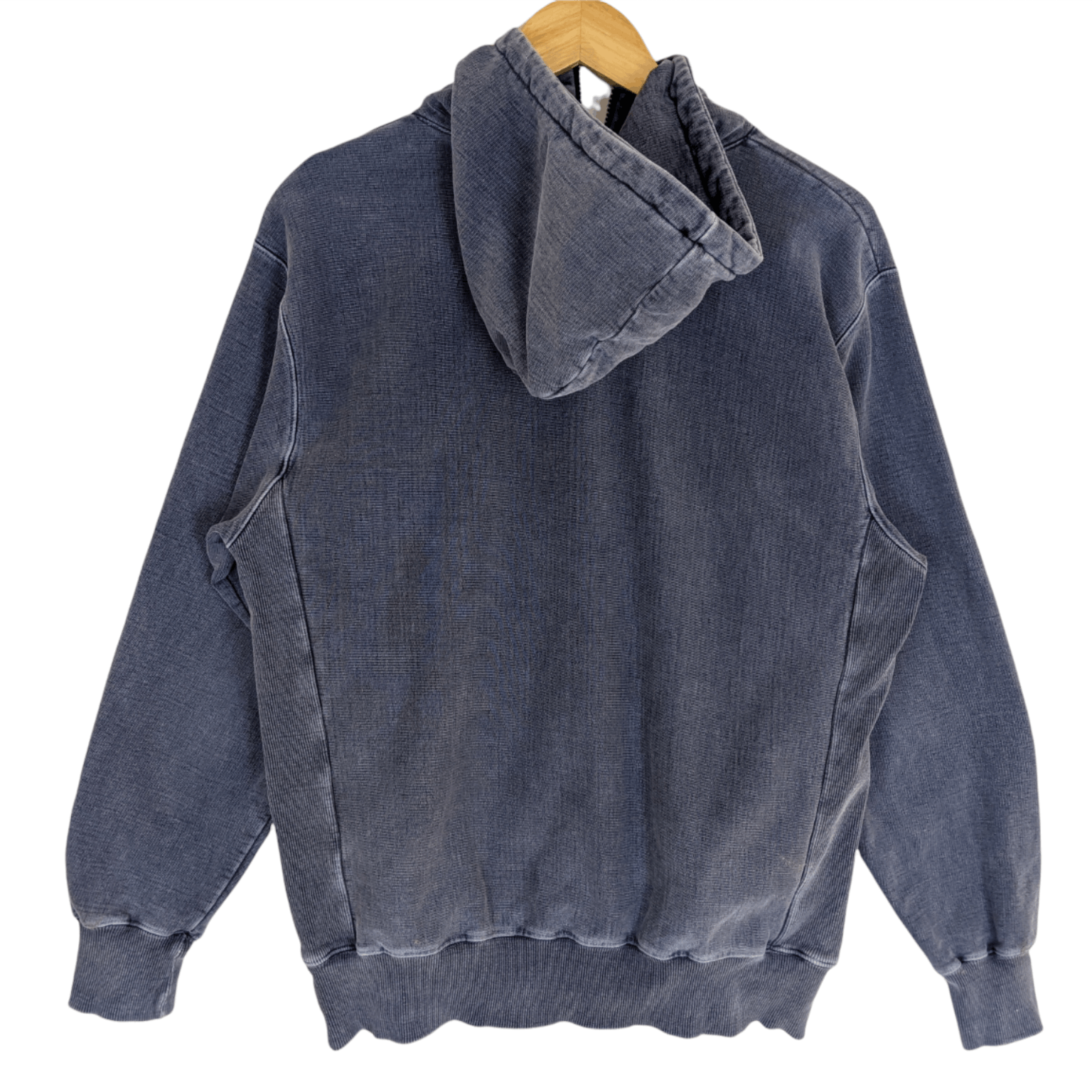 Devilock × Japanese Brand Rare DEVILOCK Distressed Jeans Denim Style Hoodie Size US M / EU 48-50 / 2 - 7 Thumbnail