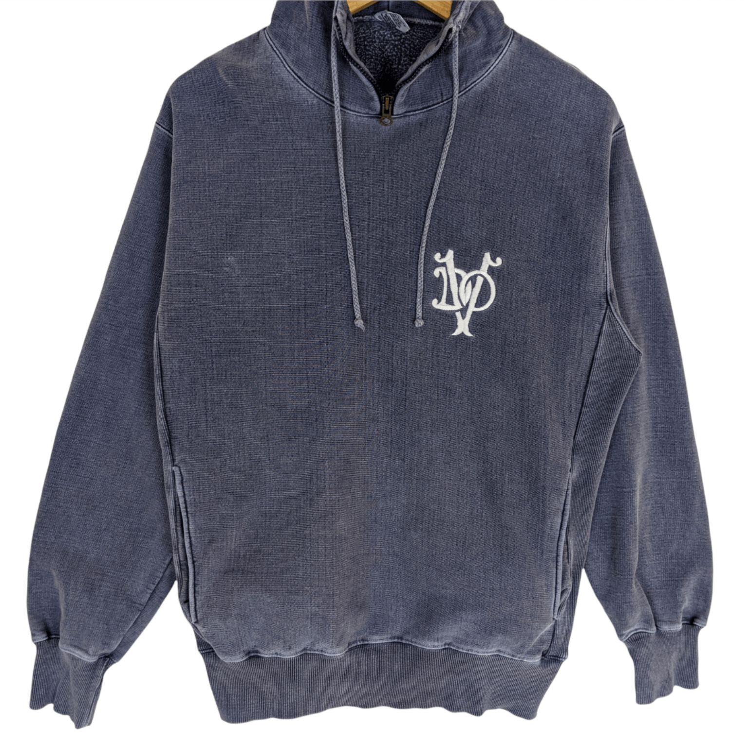 Devilock × Japanese Brand Rare DEVILOCK Distressed Jeans Denim Style Hoodie Size US M / EU 48-50 / 2 - 2 Thumbnail