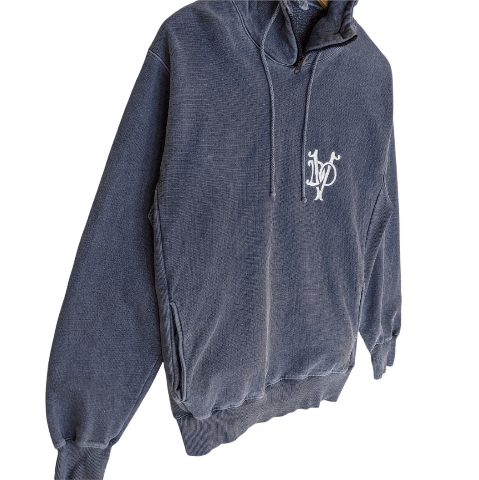 Devilock × Japanese Brand Rare DEVILOCK Distressed Jeans Denim Style Hoodie Size US M / EU 48-50 / 2 - 3 Thumbnail