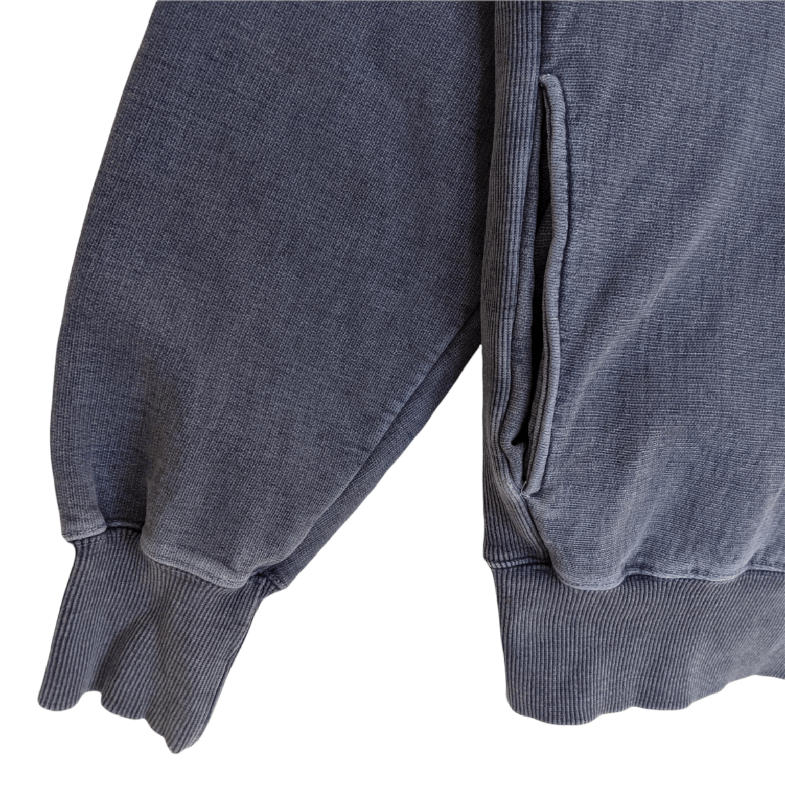 Devilock × Japanese Brand Rare DEVILOCK Distressed Jeans Denim Style Hoodie Size US M / EU 48-50 / 2 - 6 Thumbnail