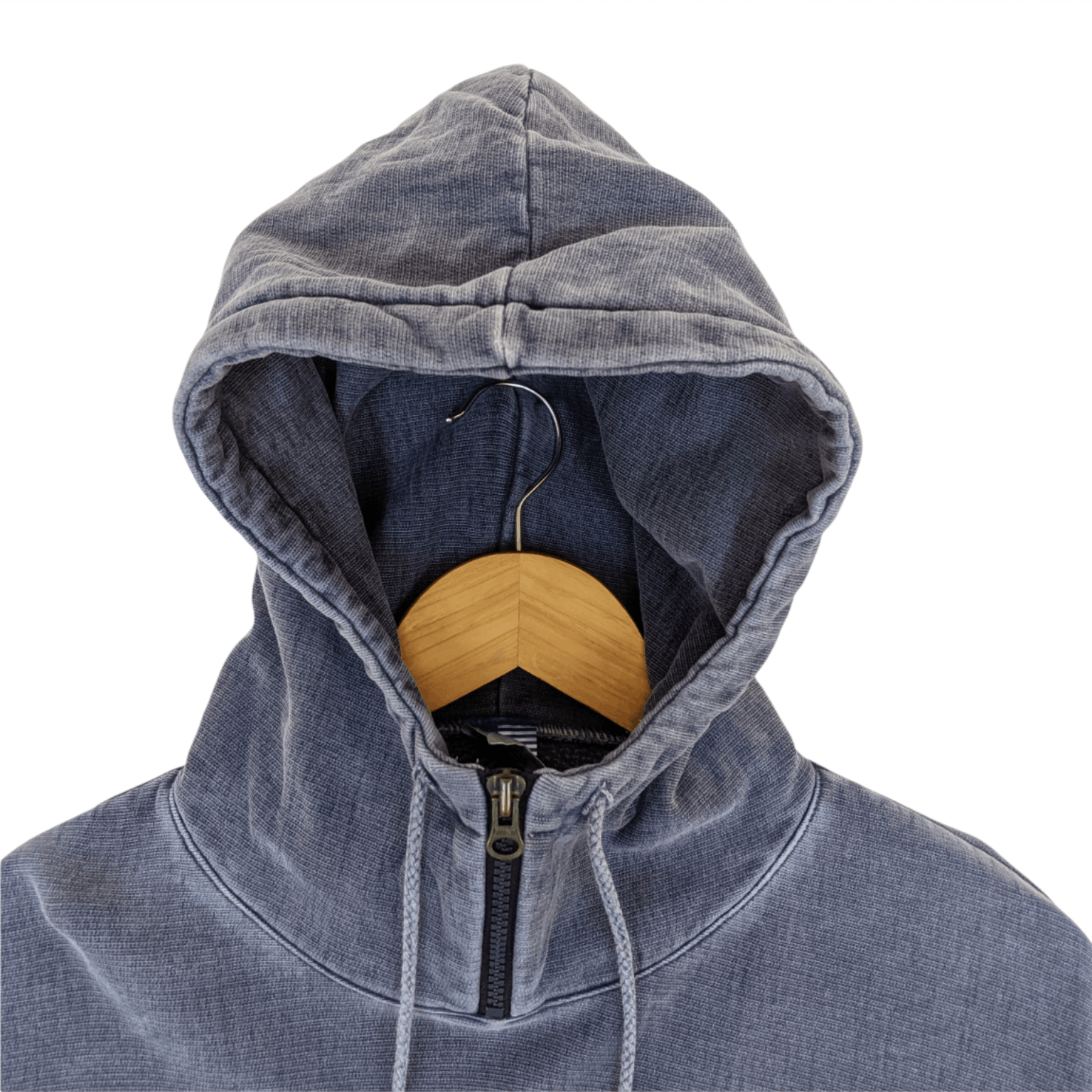Devilock × Japanese Brand Rare DEVILOCK Distressed Jeans Denim Style Hoodie Size US M / EU 48-50 / 2 - 5 Thumbnail