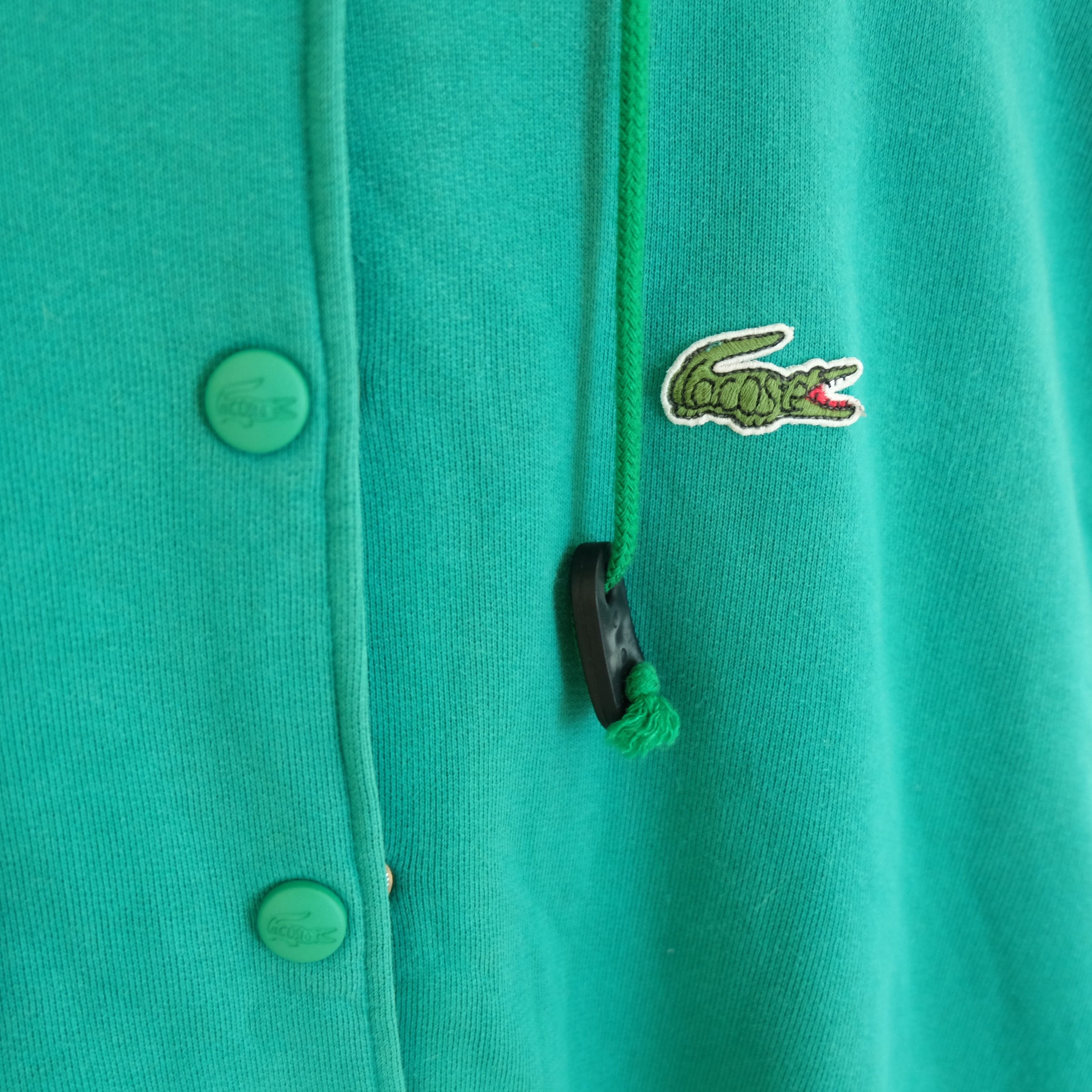 Lacoste LACOSTE Big Spell Out Logo Hoodie Size XL / US 12-14 / IT 48-50 - 7 Thumbnail