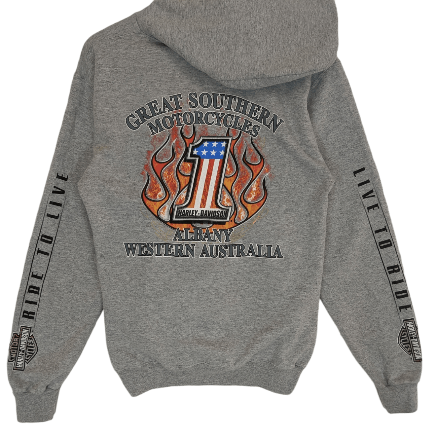 Harley Davidson HARLEY DAVIDSON Great Southern Motorcycles Albany Hoodie Size US S / EU 44-46 / 1 - 5 Thumbnail
