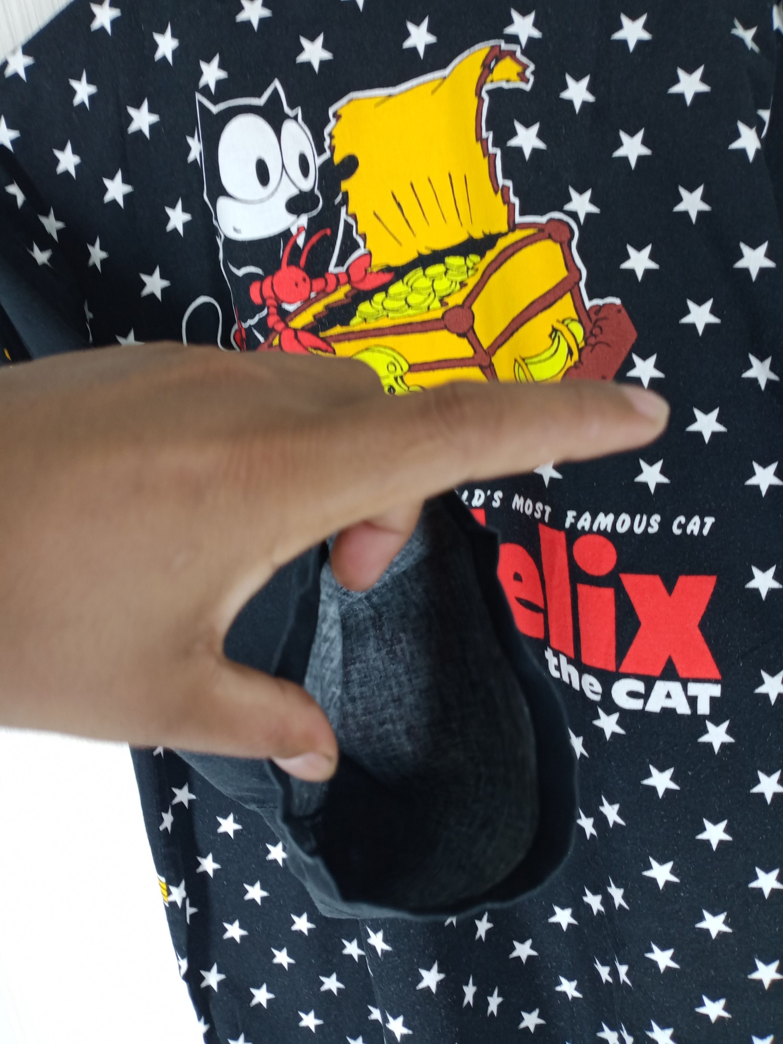 Cartoon Network × Japanese Brand × Vintage Rare Vintage 90s FELIX THE CAT Cartoon Comic Anime Size US L / EU 52-54 / 3 - 9 Thumbnail