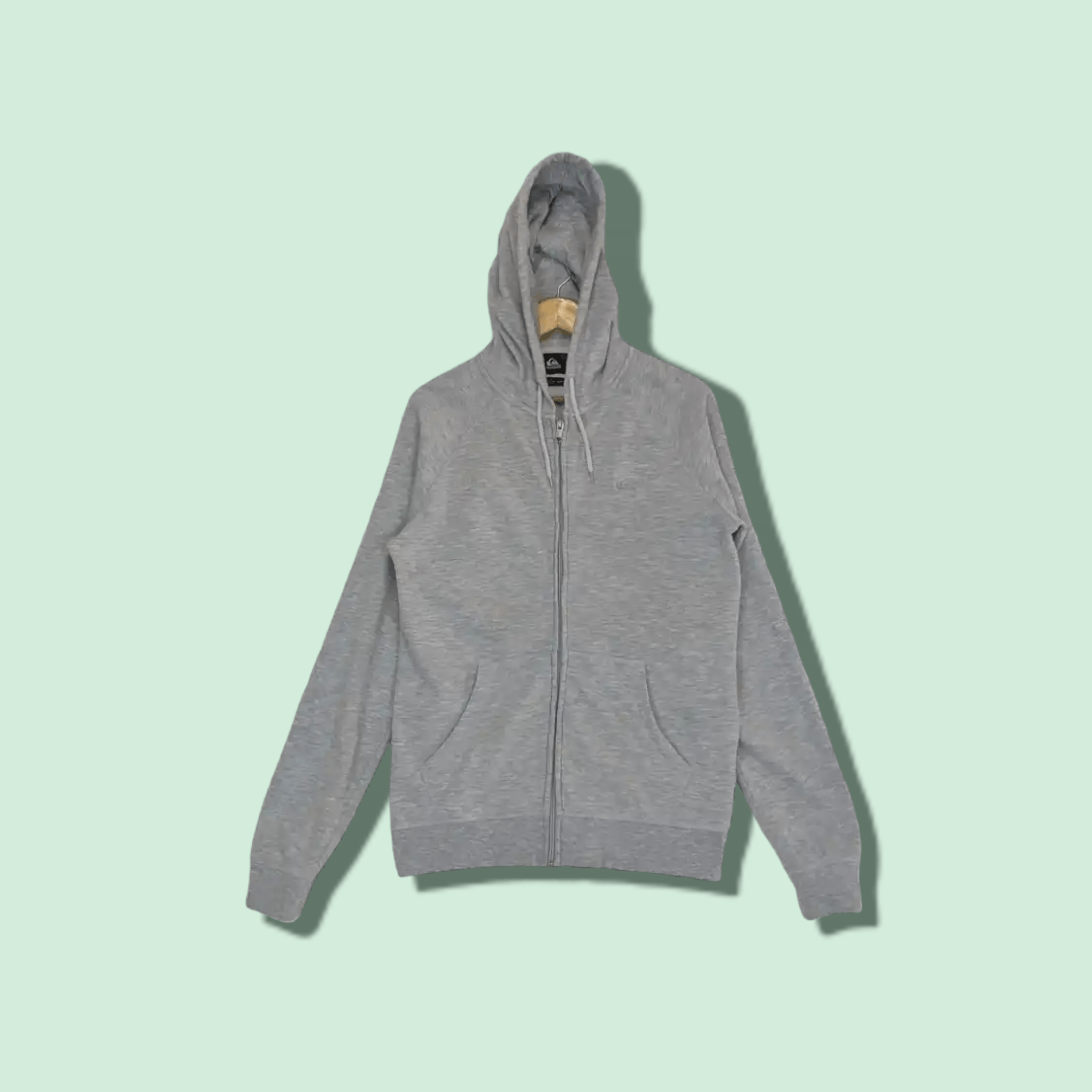 Quicksilver QUIKSILVER Grey Pain Zipper Hoodie Size US S / EU 44-46 / 1 - 1 Thumbnail