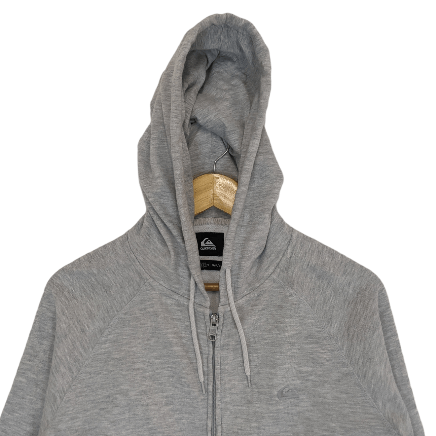Quicksilver QUIKSILVER Grey Pain Zipper Hoodie Size US S / EU 44-46 / 1 - 4 Thumbnail