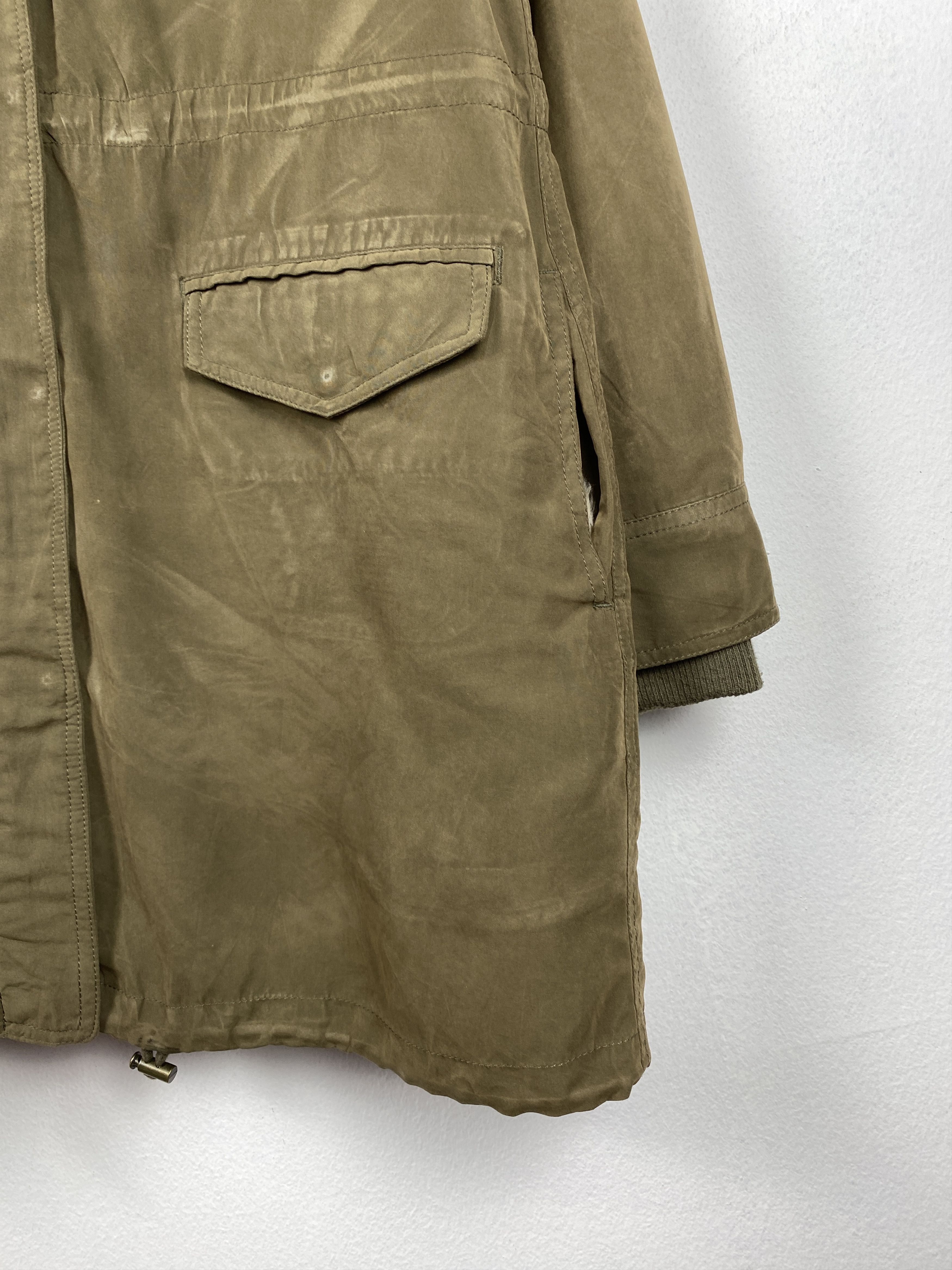 Japanese Brand Vintage Military Garments Sherpa Lining Parkas Jacket J1238 Size US S / EU 44-46 / 1 - 4 Thumbnail