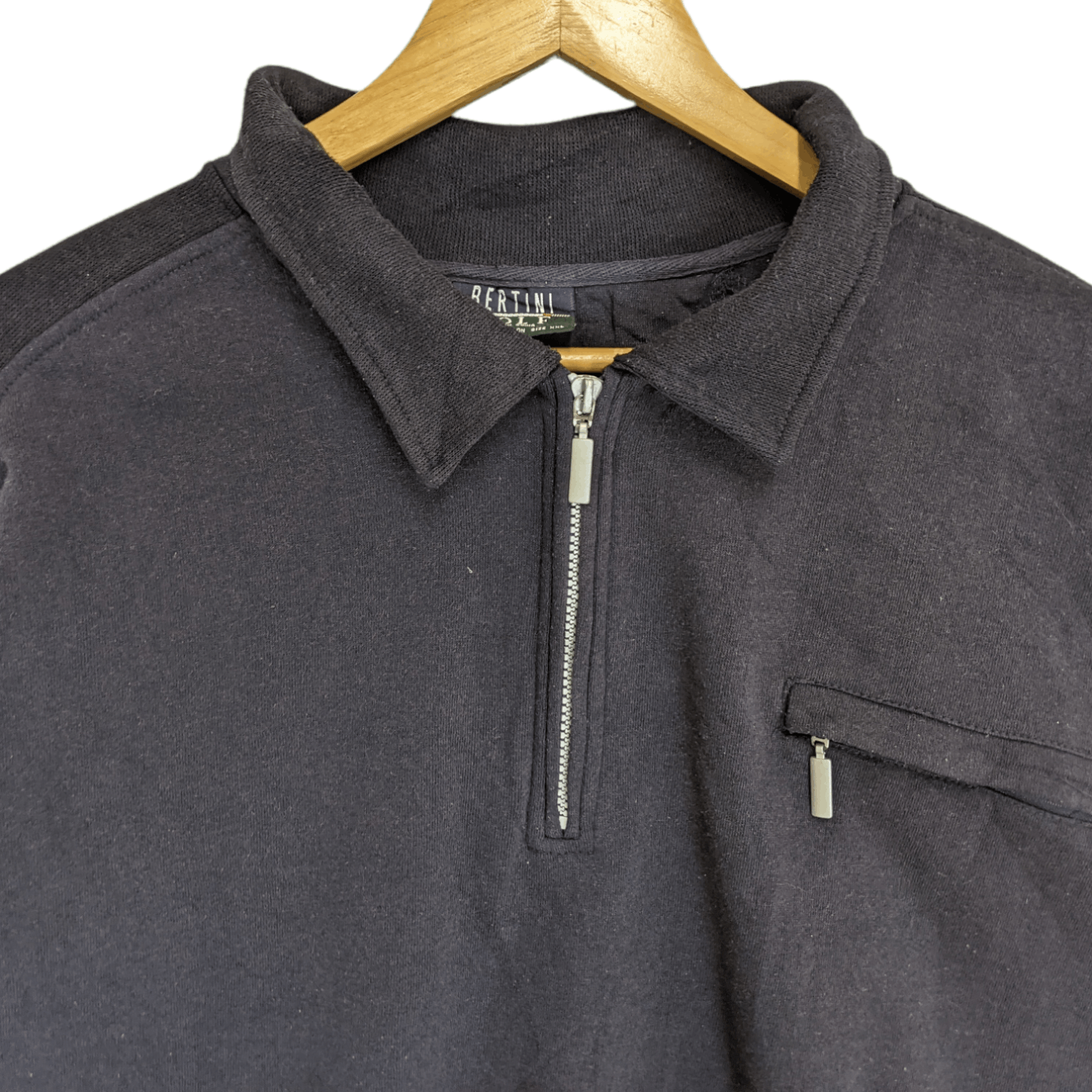 Designer × Japanese Brand BERTINI Golf Polo Jumper Sweatshirt Size US XXL / EU 58 / 5 - 4 Thumbnail