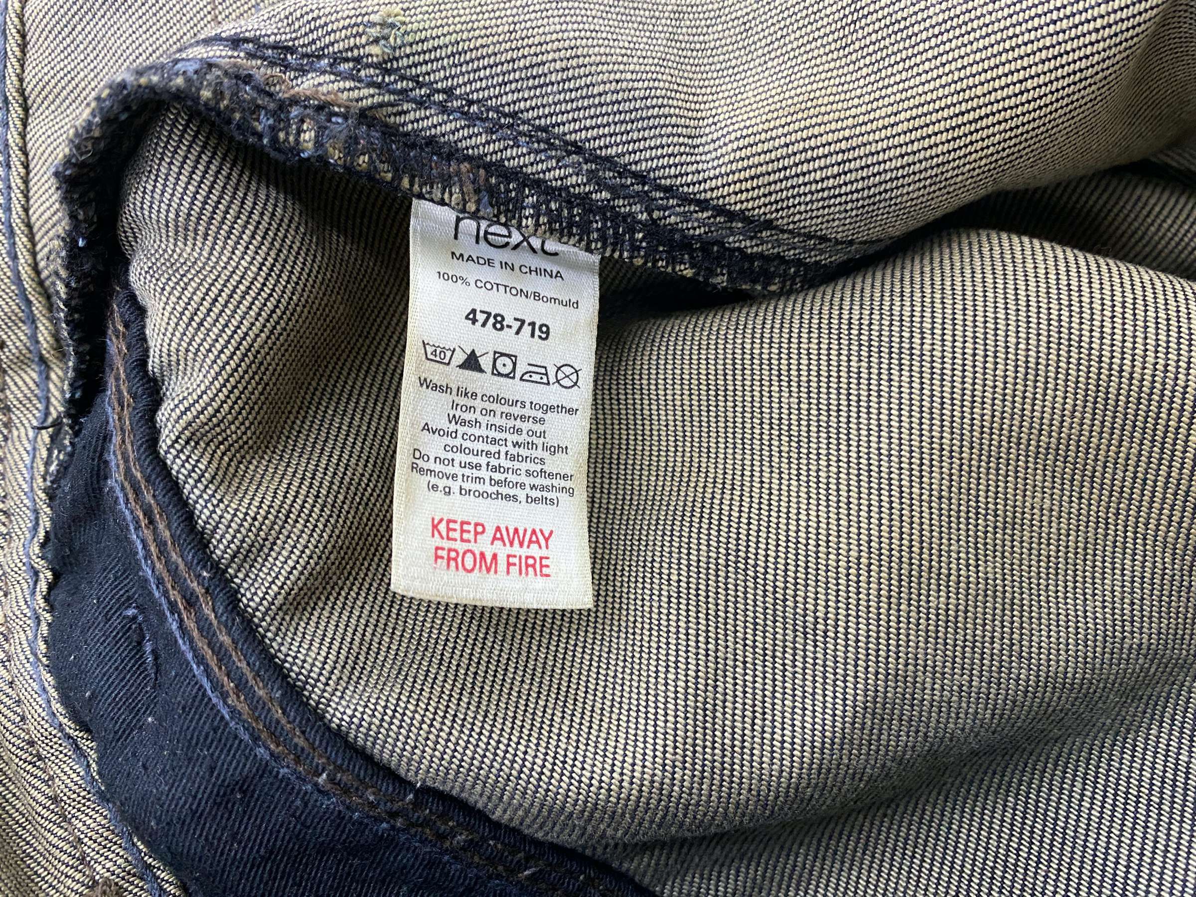 NEXT Next Knee Patch Pants Baker Pocket Pants Size US 33 - 11 Thumbnail