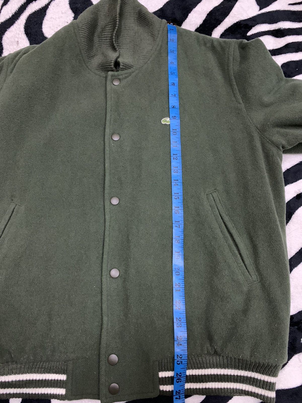 Lacoste Lacoste Varsity Wool Outside Inside Polyster Lining Size US L / EU 52-54 / 3 - 15 Thumbnail