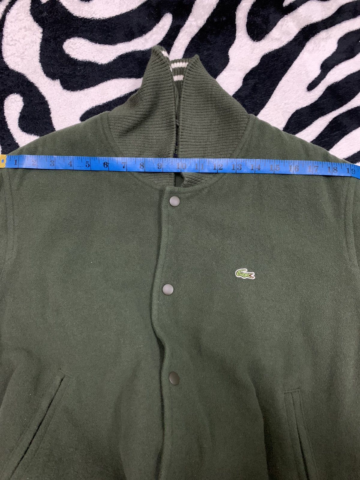 Lacoste Lacoste Varsity Wool Outside Inside Polyster Lining Size US L / EU 52-54 / 3 - 18 Thumbnail