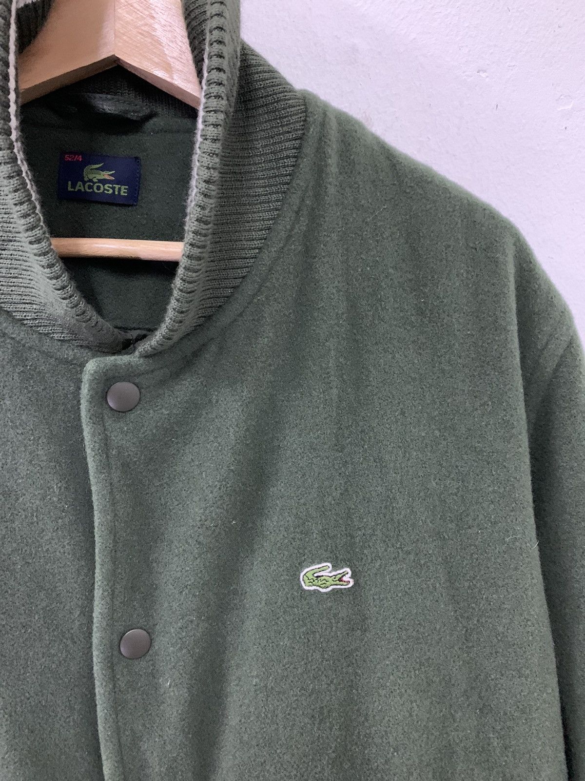 Lacoste Lacoste Varsity Wool Outside Inside Polyster Lining Size US L / EU 52-54 / 3 - 6 Thumbnail