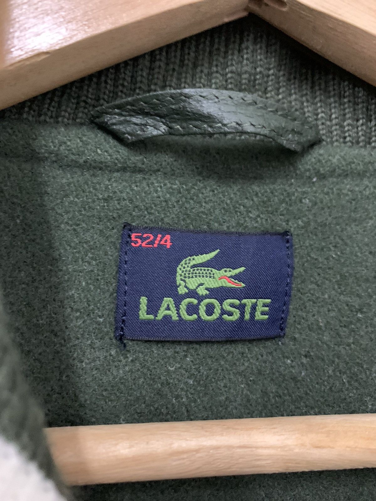 Lacoste Lacoste Varsity Wool Outside Inside Polyster Lining Size US L / EU 52-54 / 3 - 5 Thumbnail