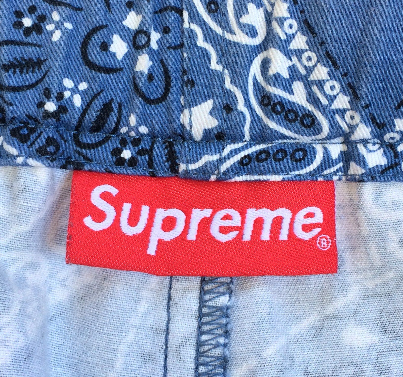 Supreme S/S 2015 Supreme Belted Bandana Shorts size small Size US 30 / EU 46 - 3 Thumbnail