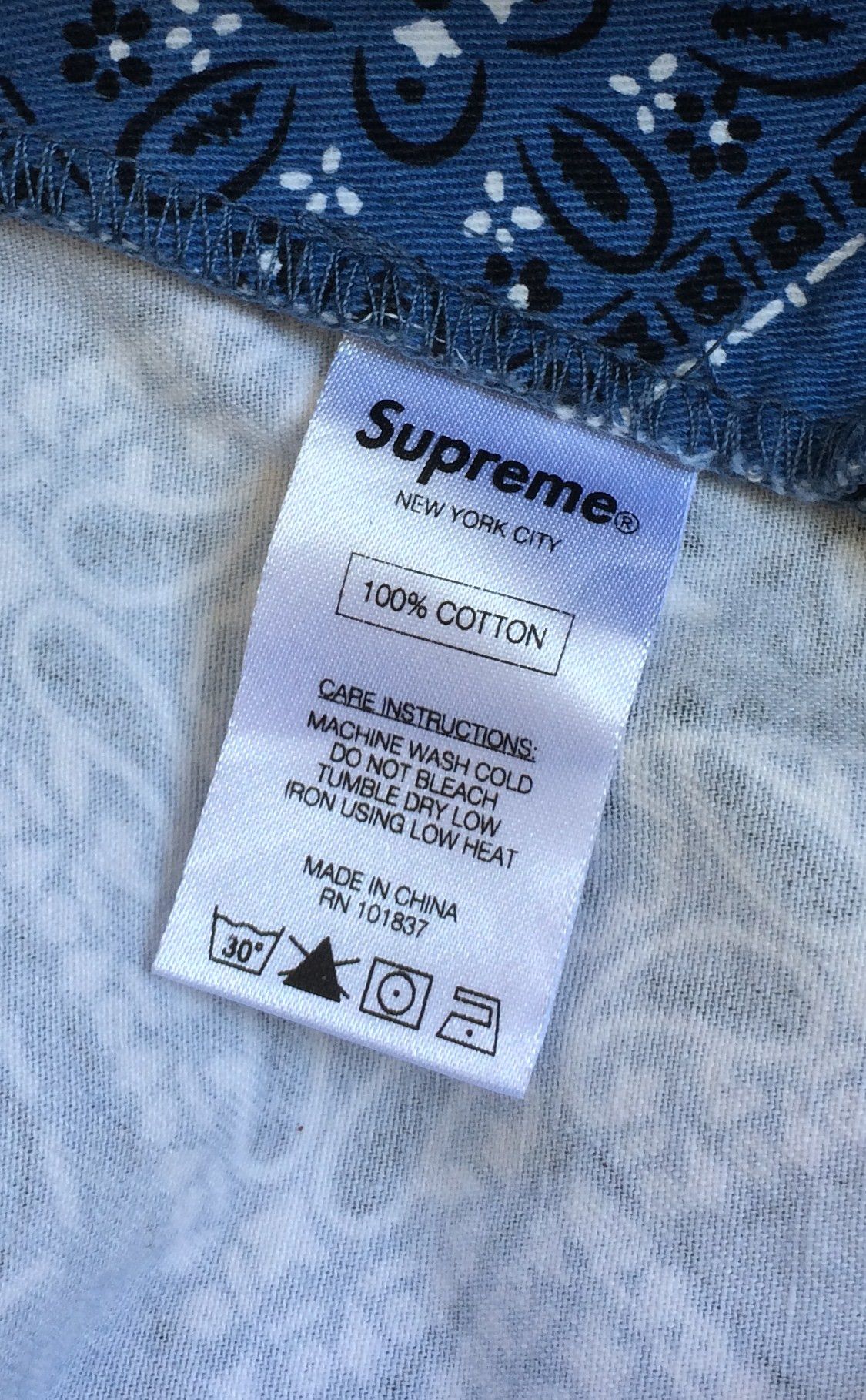 Supreme S/S 2015 Supreme Belted Bandana Shorts size small Size US 30 / EU 46 - 7 Thumbnail