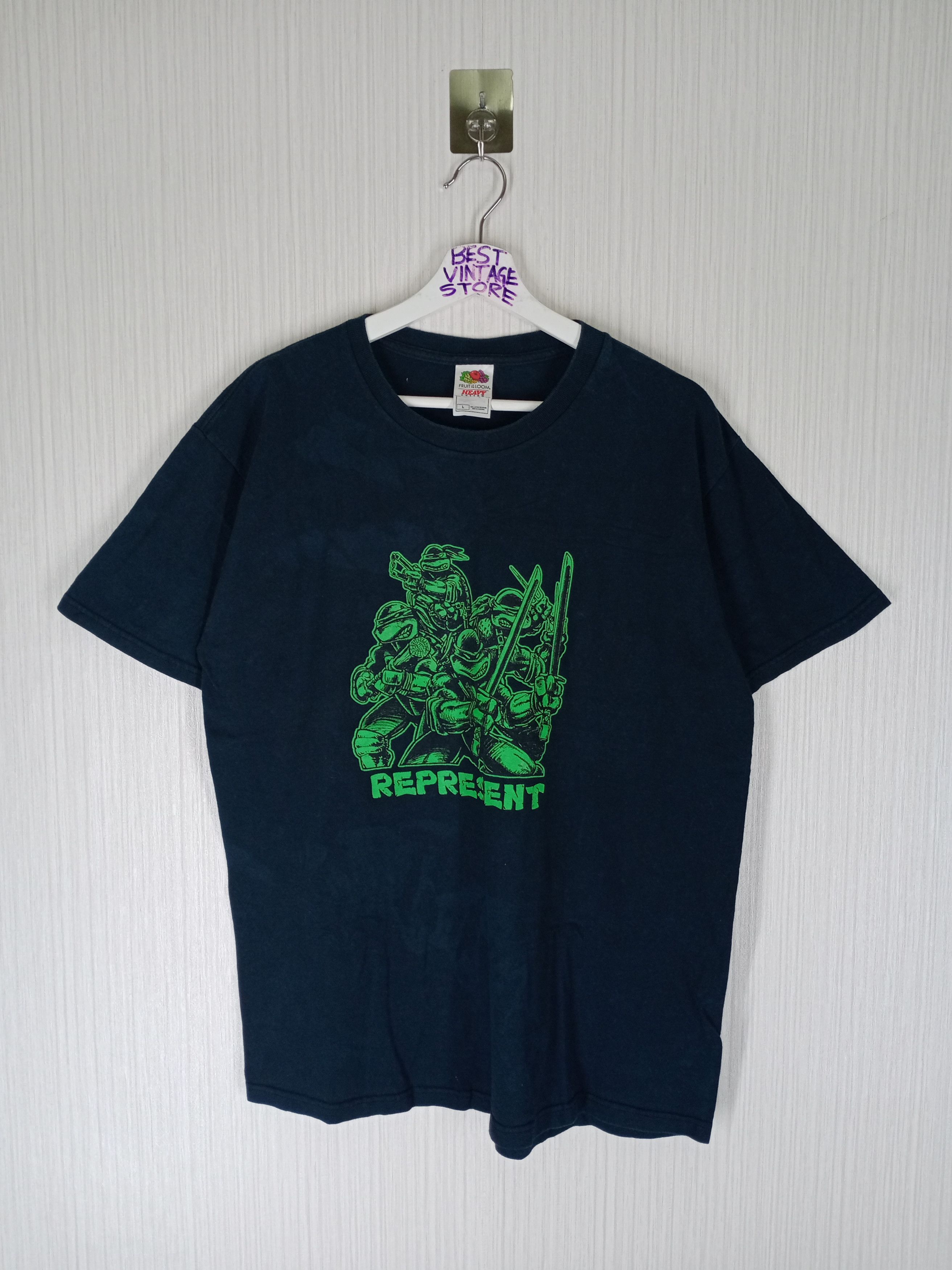 Cartoon Network Vintage Teenage Mutant Ninja Turtle 'Represent' tee Size US L / EU 52-54 / 3 - 1 Thumbnail