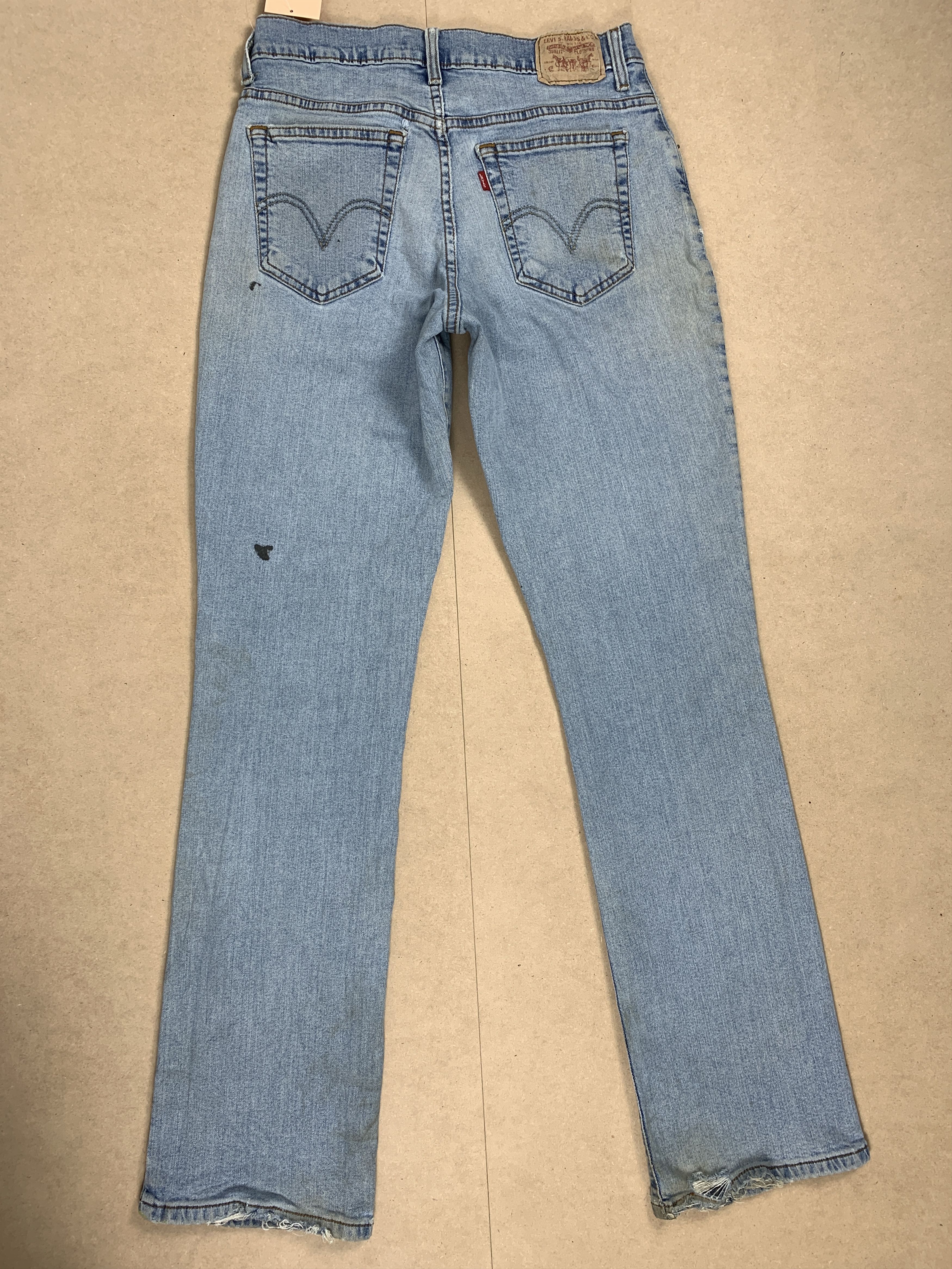 Levi's Vintage Levis 550 Boot Cut Stone Wash Jeans Size US 28 / EU 44 - 5 Thumbnail