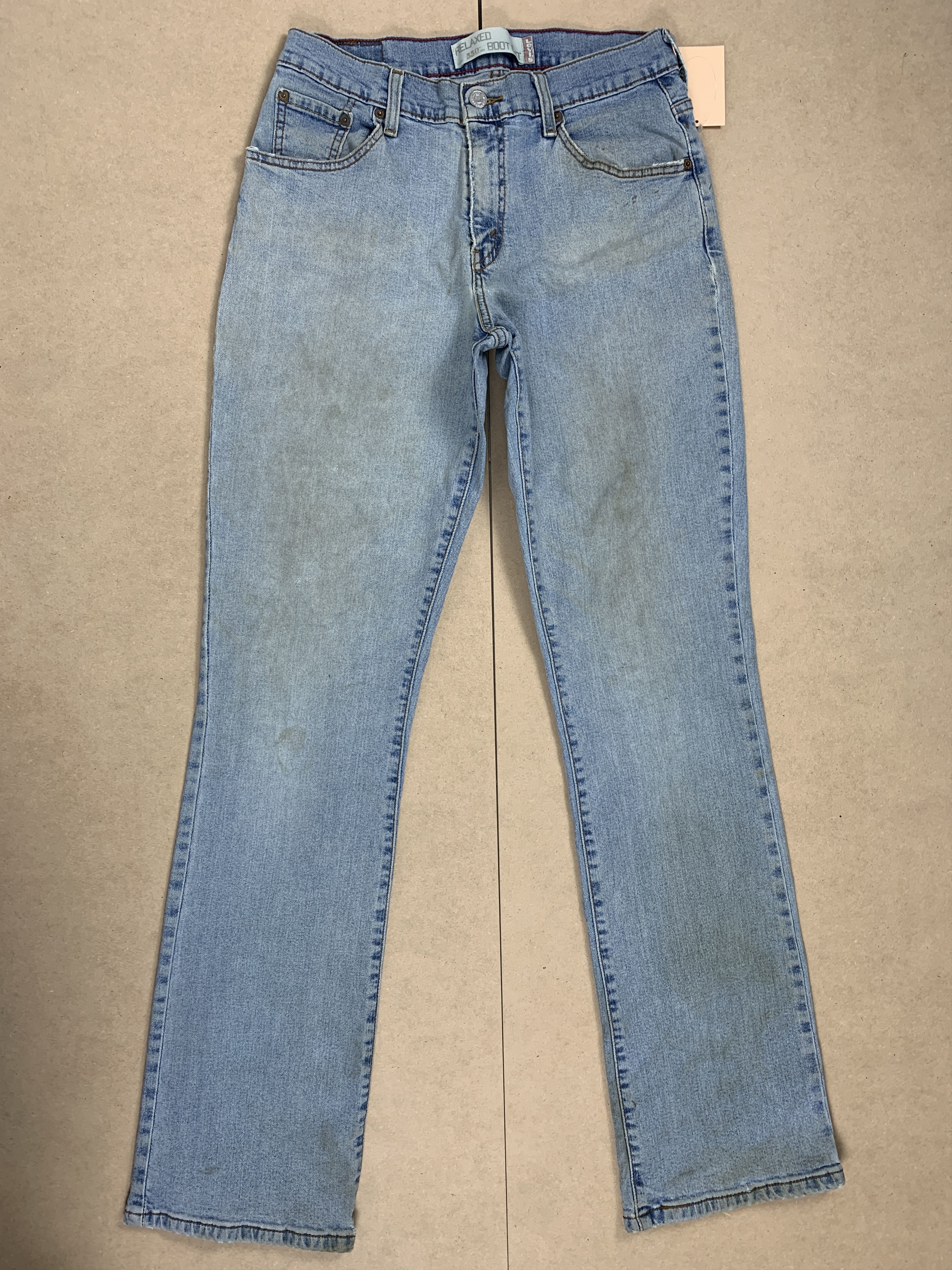 Levi's Vintage Levis 550 Boot Cut Stone Wash Jeans Size US 28 / EU 44 - 1 Thumbnail