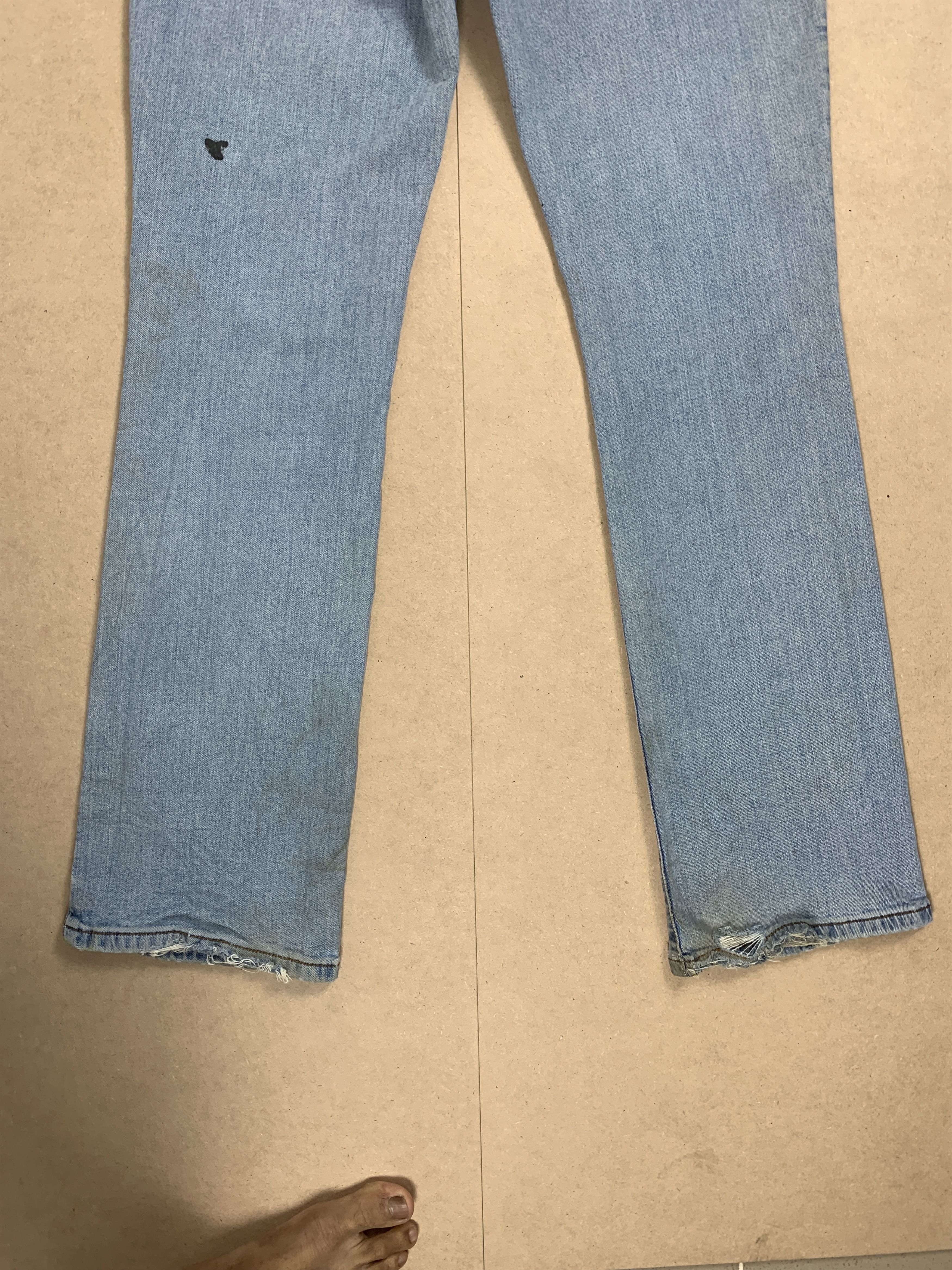 Levi's Vintage Levis 550 Boot Cut Stone Wash Jeans Size US 28 / EU 44 - 8 Thumbnail