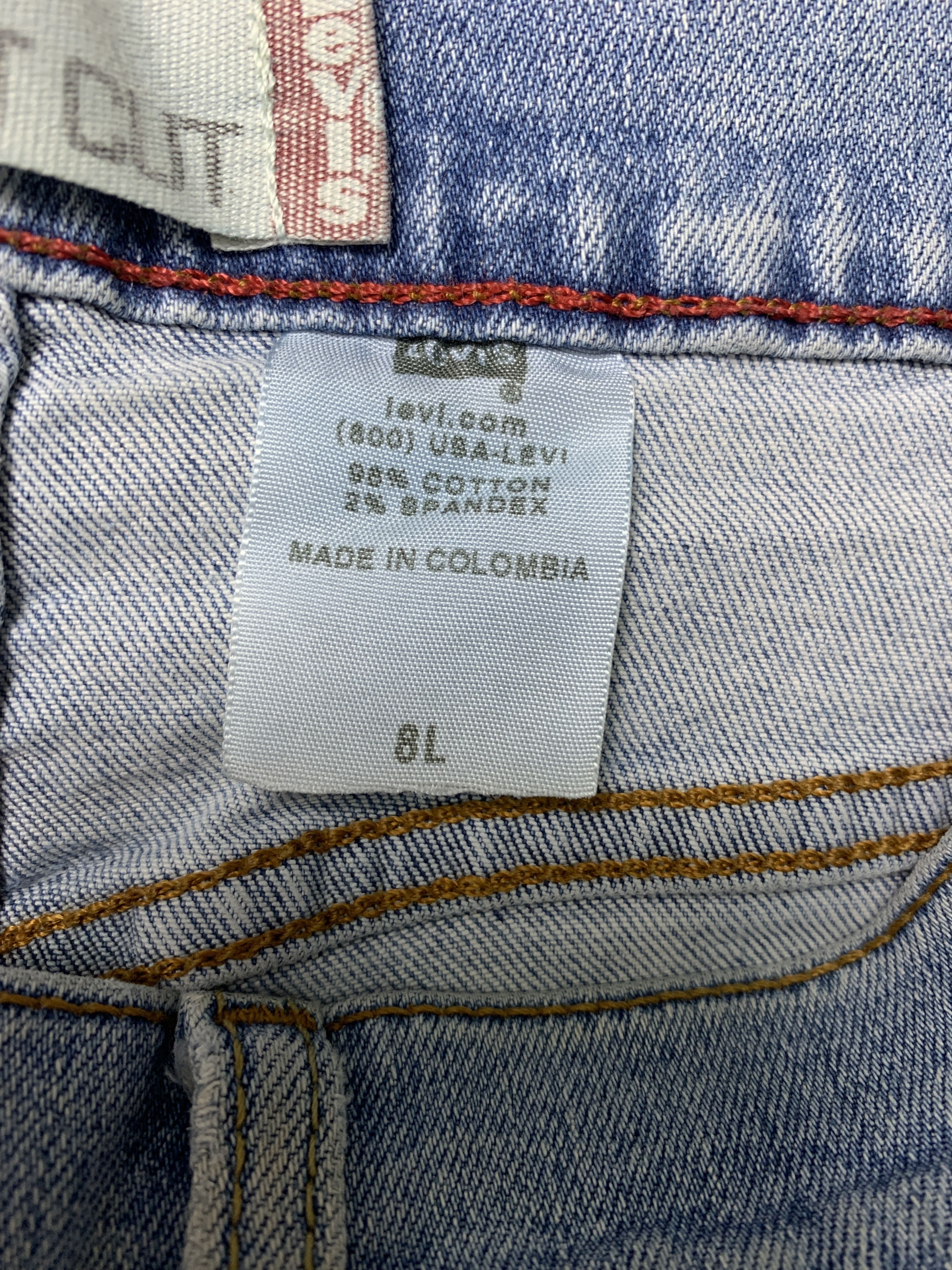 Levi's Vintage Levis 550 Boot Cut Stone Wash Jeans Size US 28 / EU 44 - 12 Thumbnail