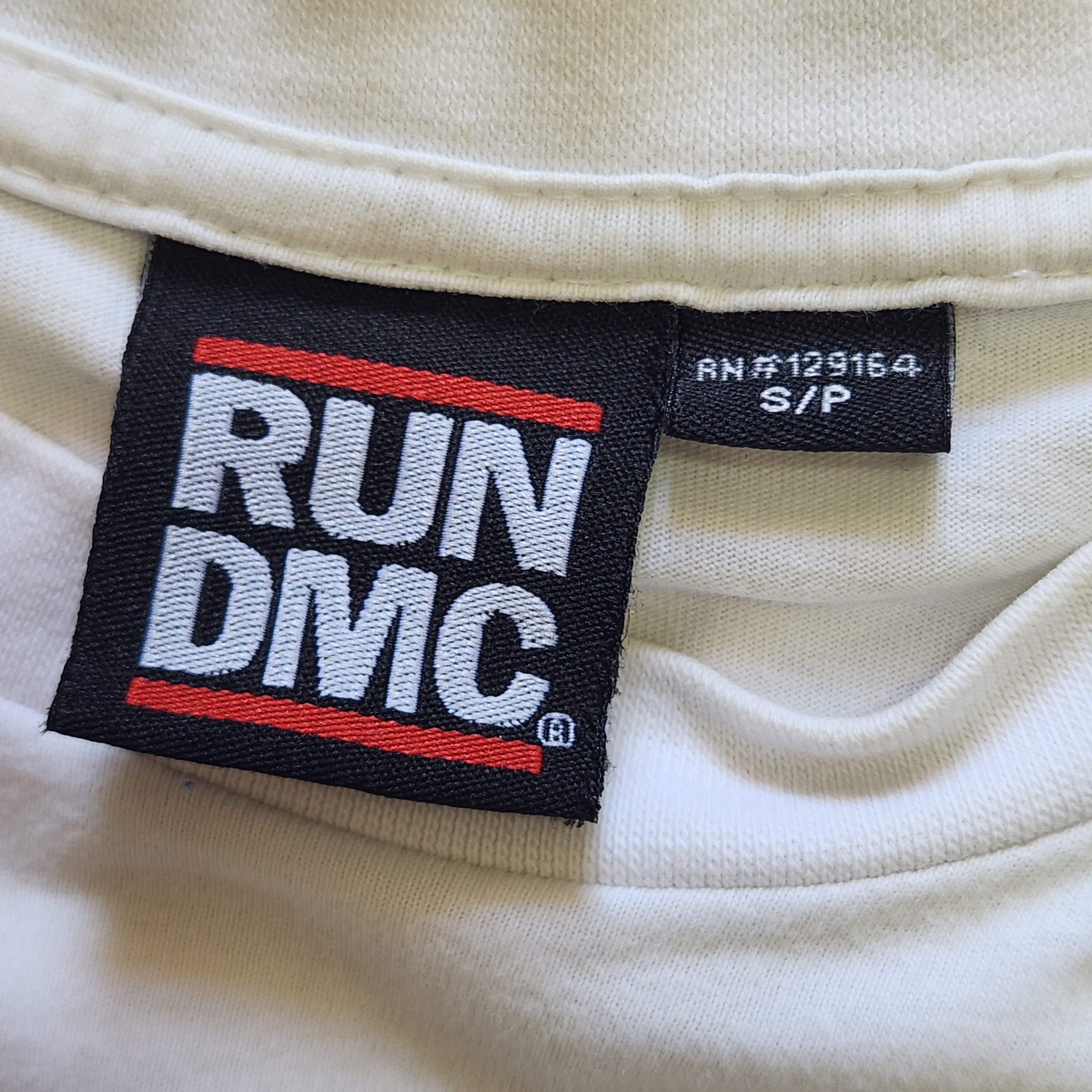 RUN DMC × Rap Tees Run DMC Raising Hell Big Printed White TShirt Size US M / EU 48-50 / 2 - 11 Thumbnail
