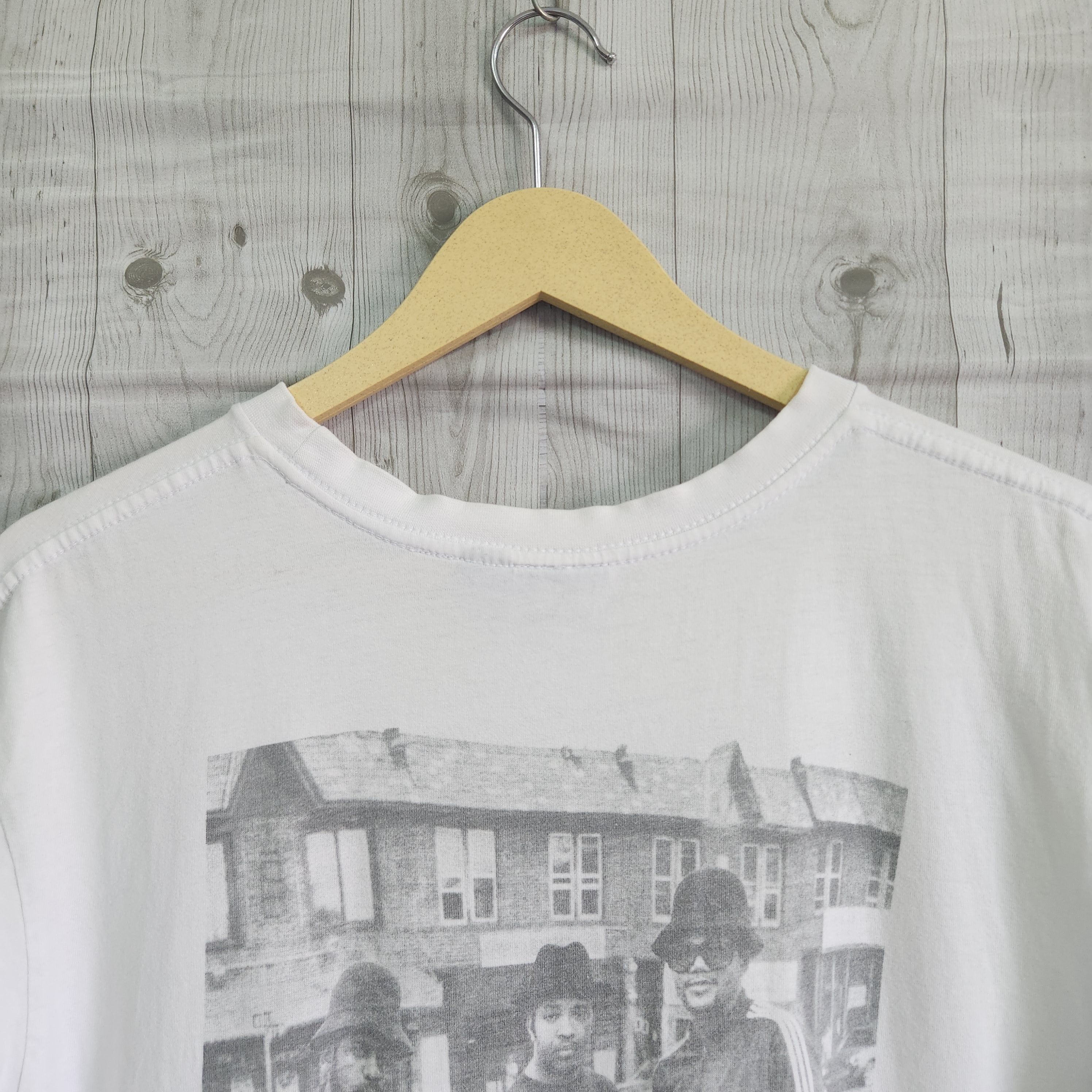 RUN DMC × Rap Tees Run DMC Raising Hell Big Printed White TShirt Size US M / EU 48-50 / 2 - 16 Thumbnail