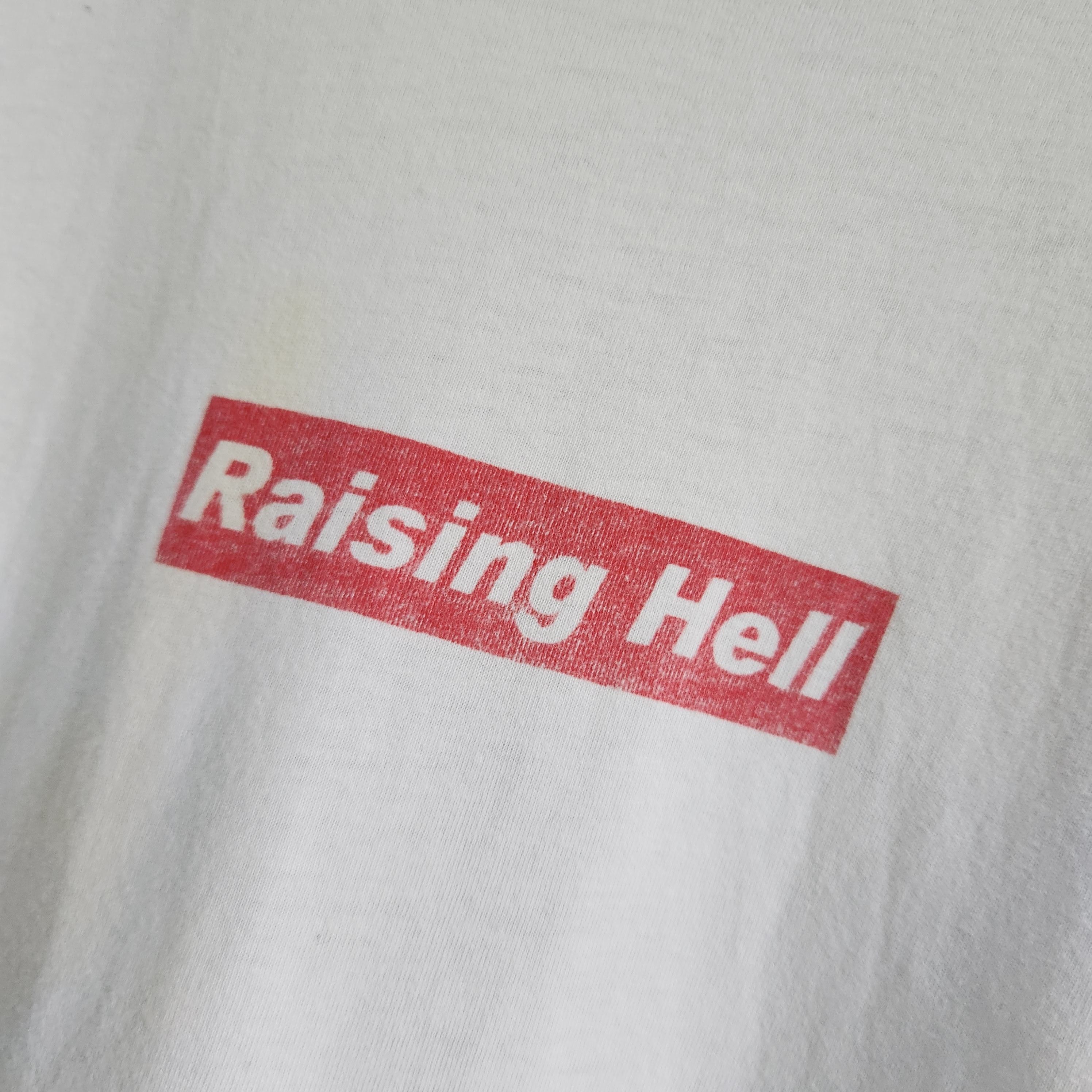 RUN DMC × Rap Tees Run DMC Raising Hell Big Printed White TShirt Size US M / EU 48-50 / 2 - 5 Thumbnail