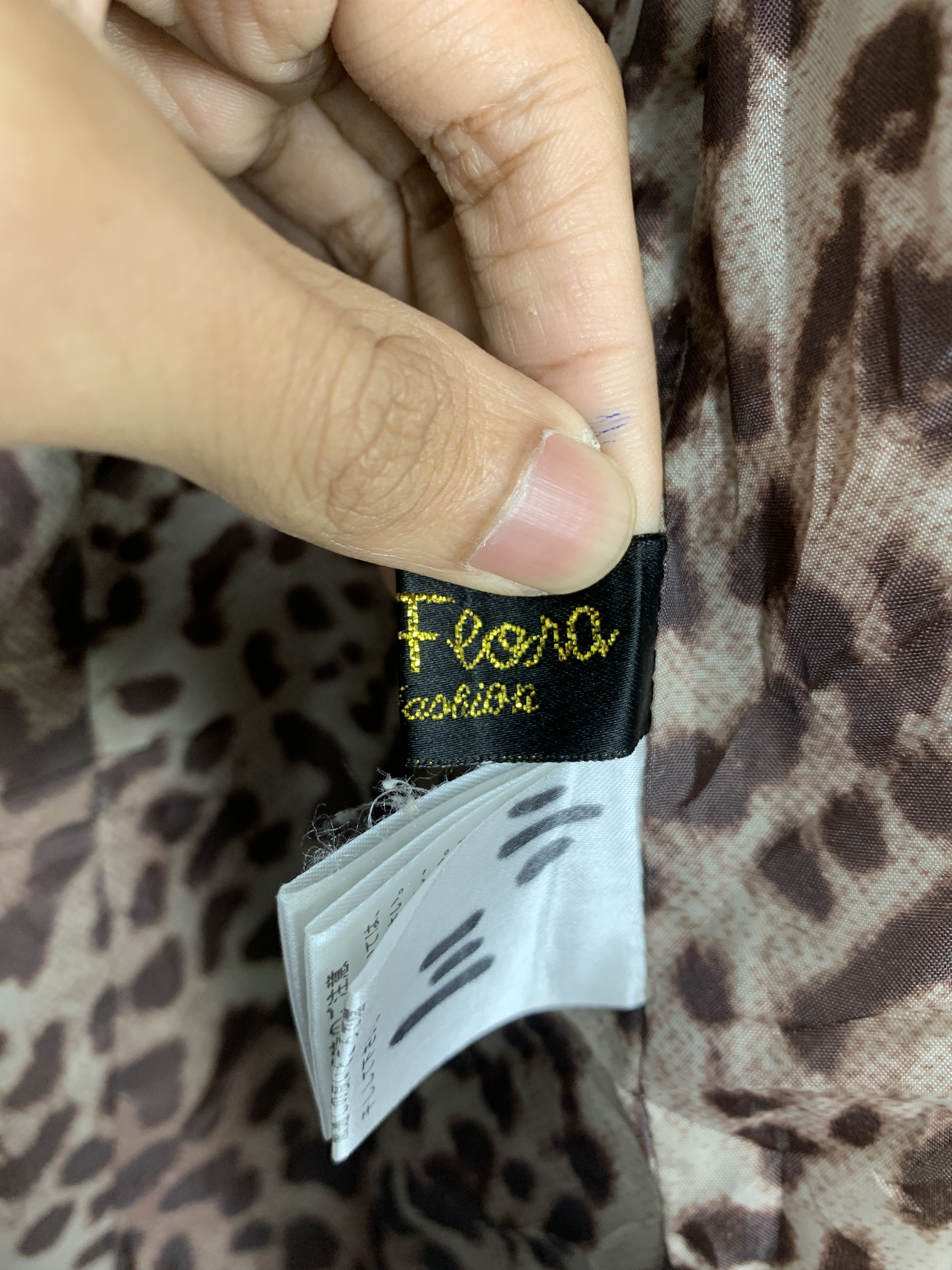 Japanese Brand × Vintage Vintage JAPANESE BRAND Quilted Leopard Pattern Lining Jacket Size S / US 4 / IT 40 - 10 Thumbnail