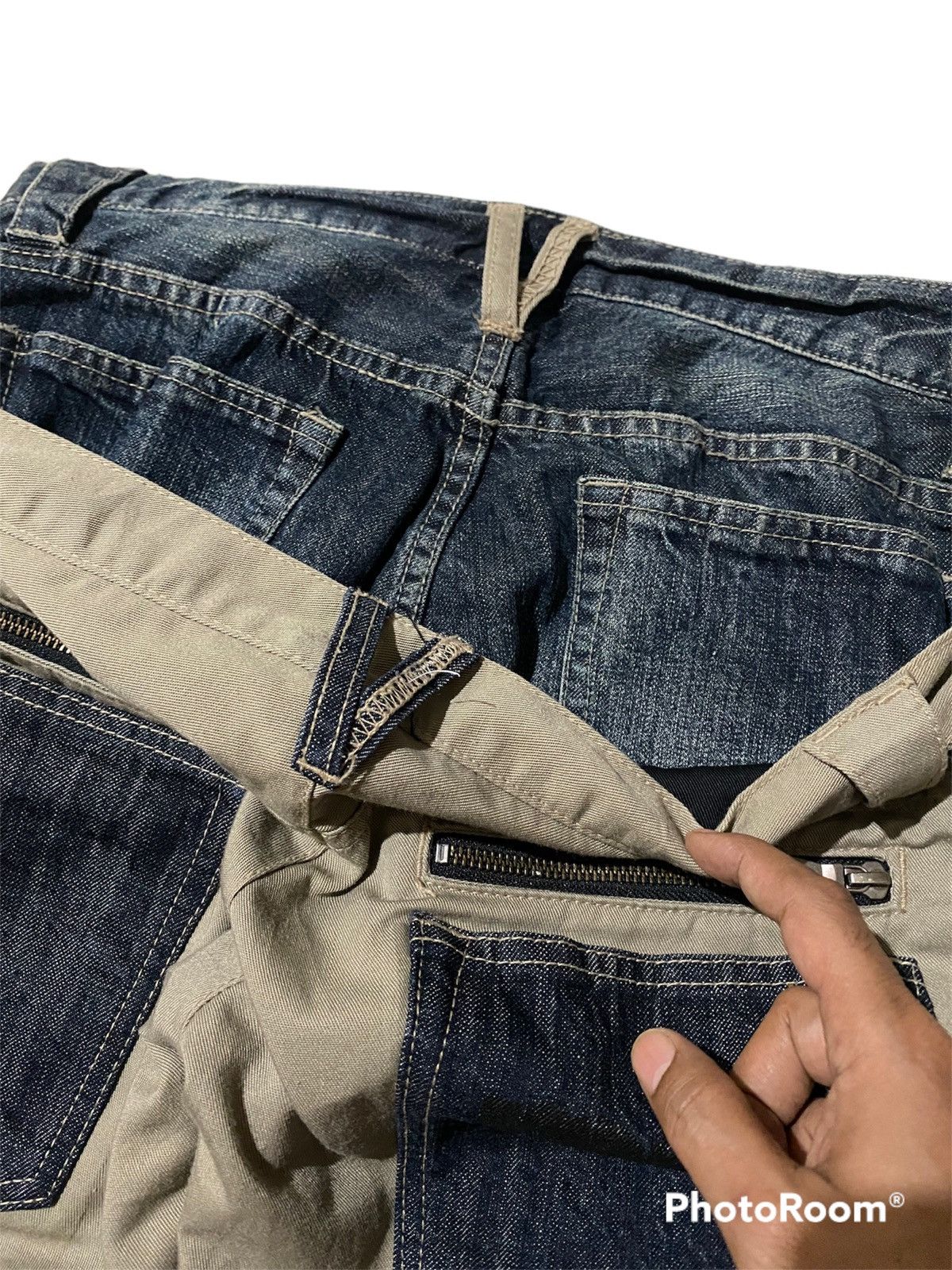 PPFM 🔥Archive Ppfm Japan Rock Double Waist Pant Size US 31 - 8 Thumbnail