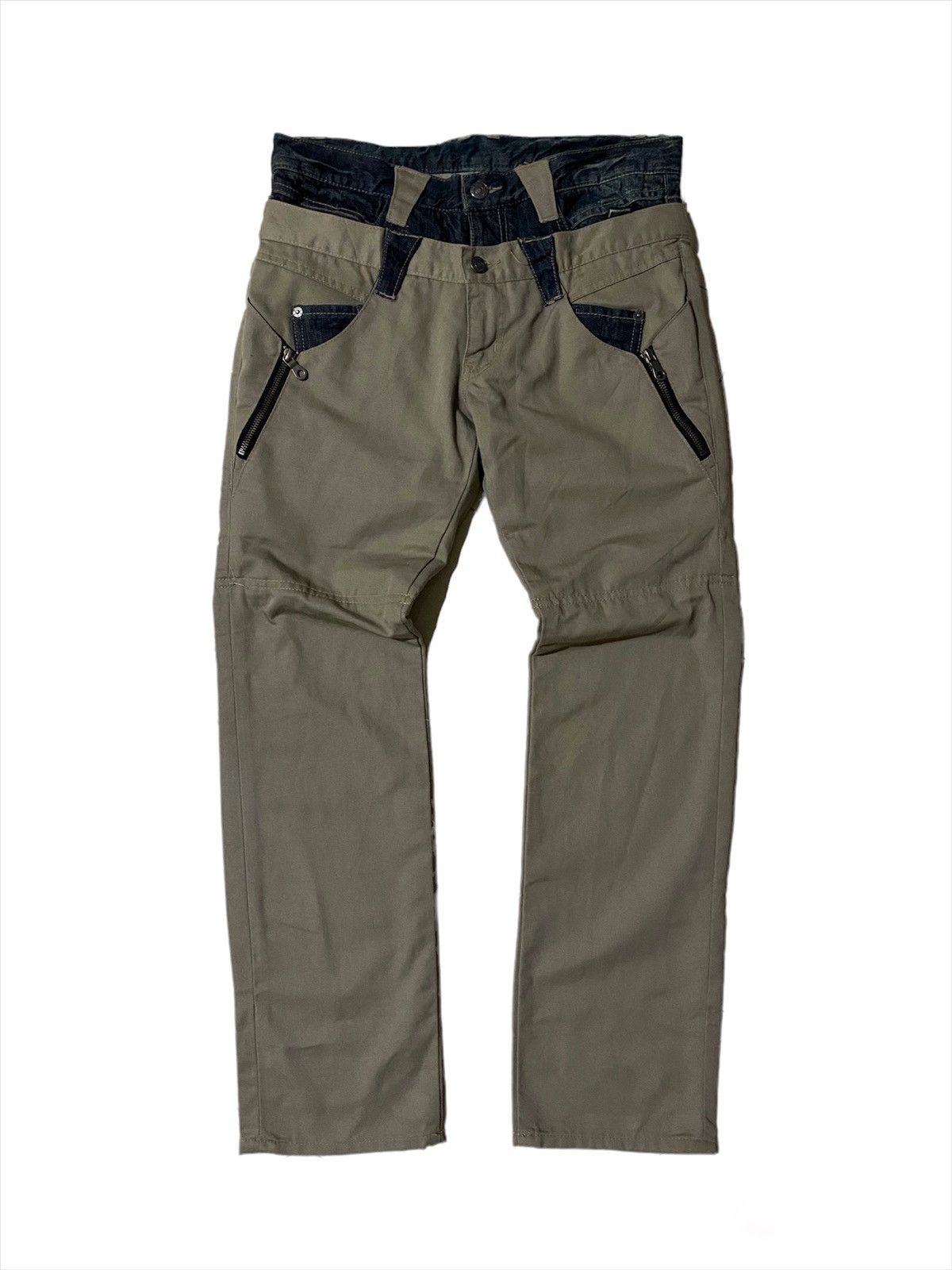 PPFM 🔥Archive Ppfm Japan Rock Double Waist Pant Size US 31 - 5 Thumbnail