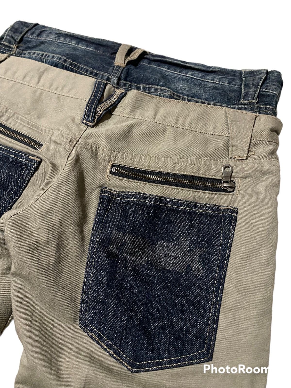 PPFM 🔥Archive Ppfm Japan Rock Double Waist Pant Size US 31 - 2 Thumbnail